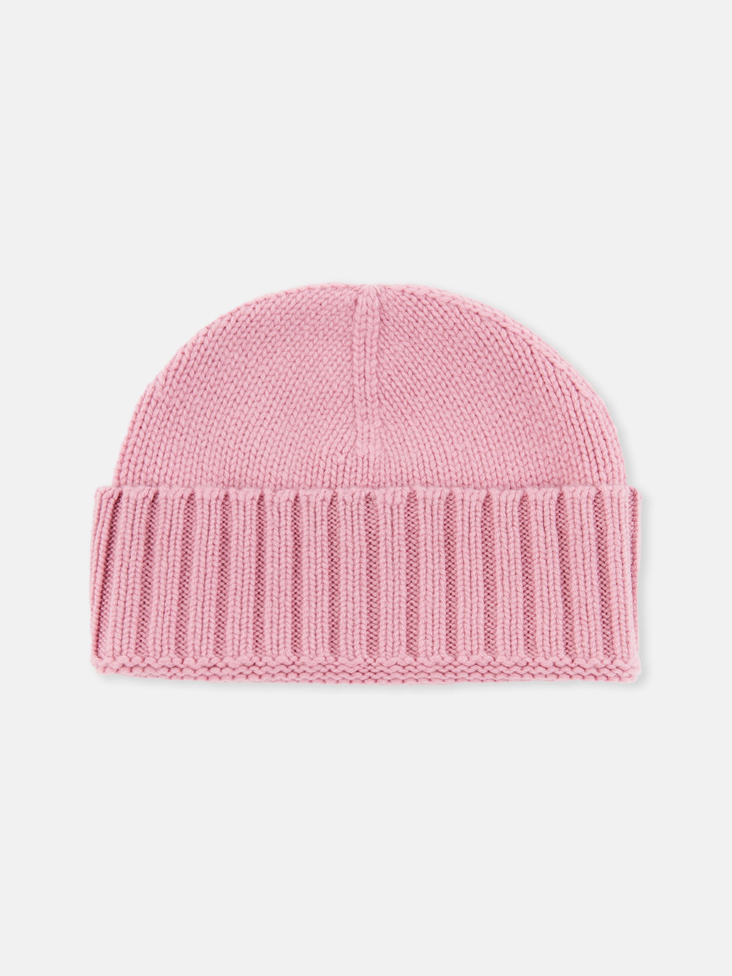 Cashmere Rib Knit Hat /Unisex/