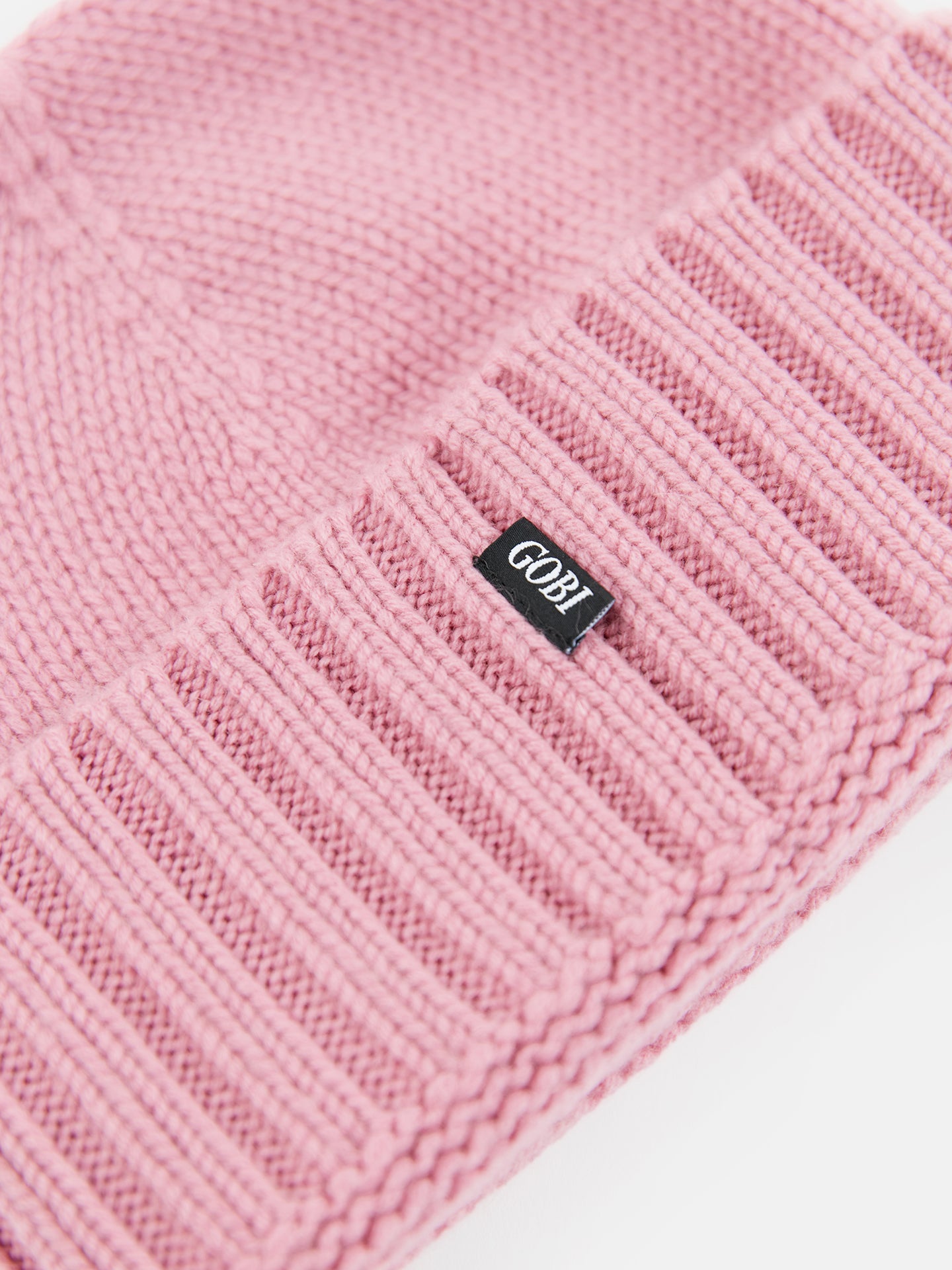 Cashmere Rib Knit Hat /Unisex/