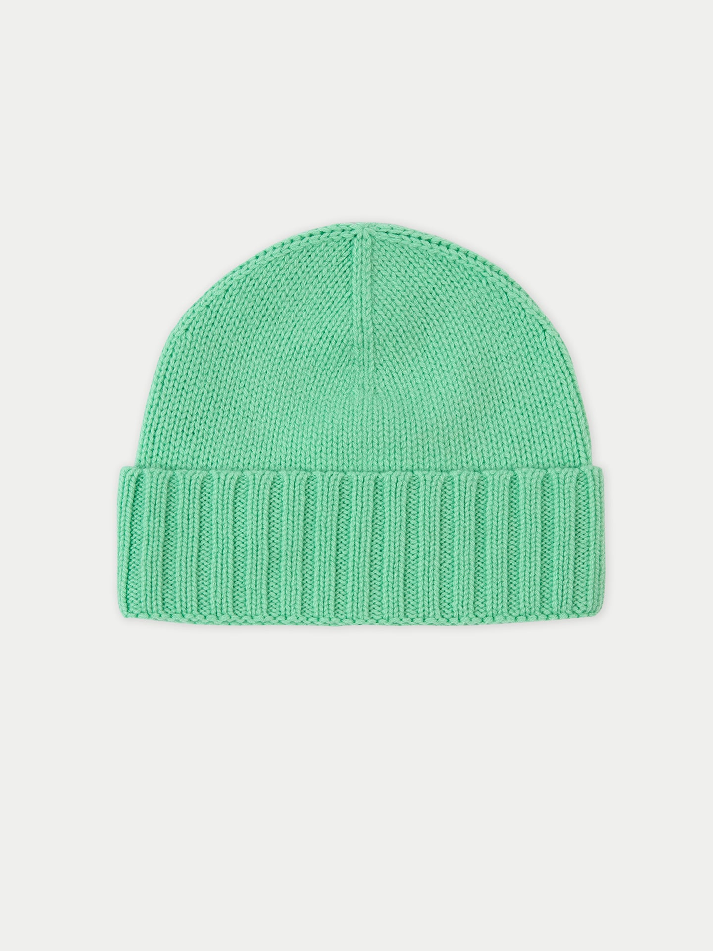 Unisex Cashmere  Basic Beanie Green Ash - Gobi Cashmere