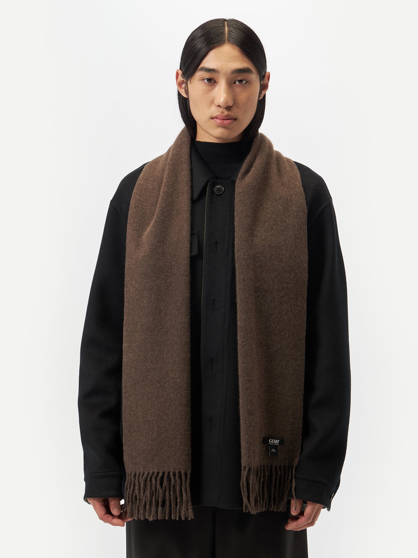 Cashmere Fringed Scarf