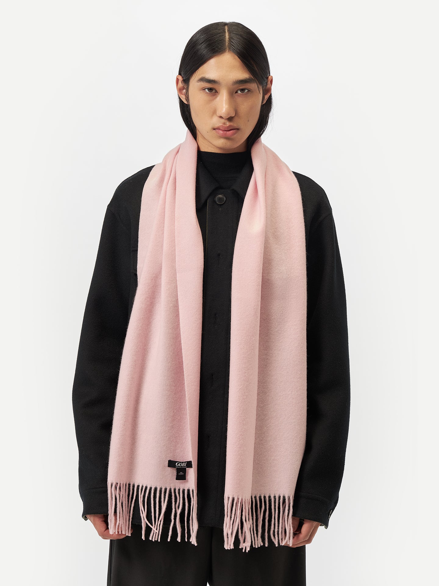 Cashmere Fringed Scarf