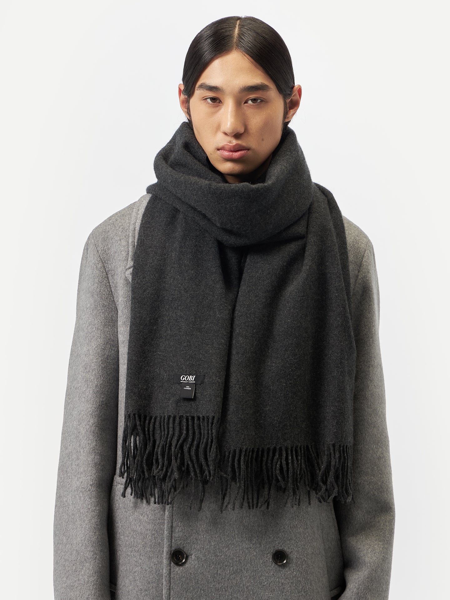 Oversized Cashmere Woven Scarf