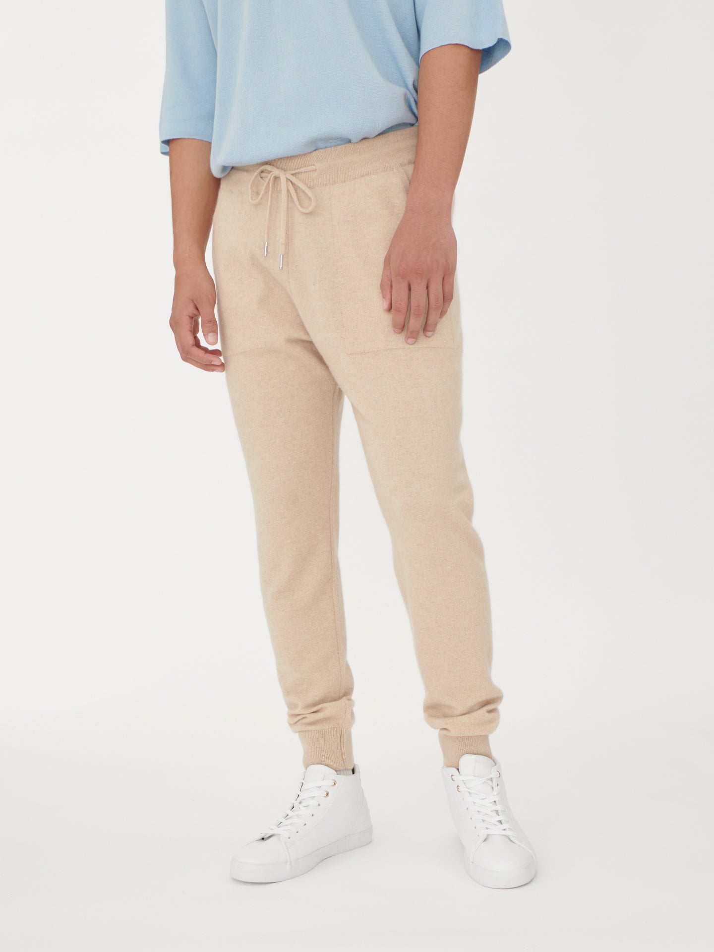 Organic Color Cashmere Men's Jogger