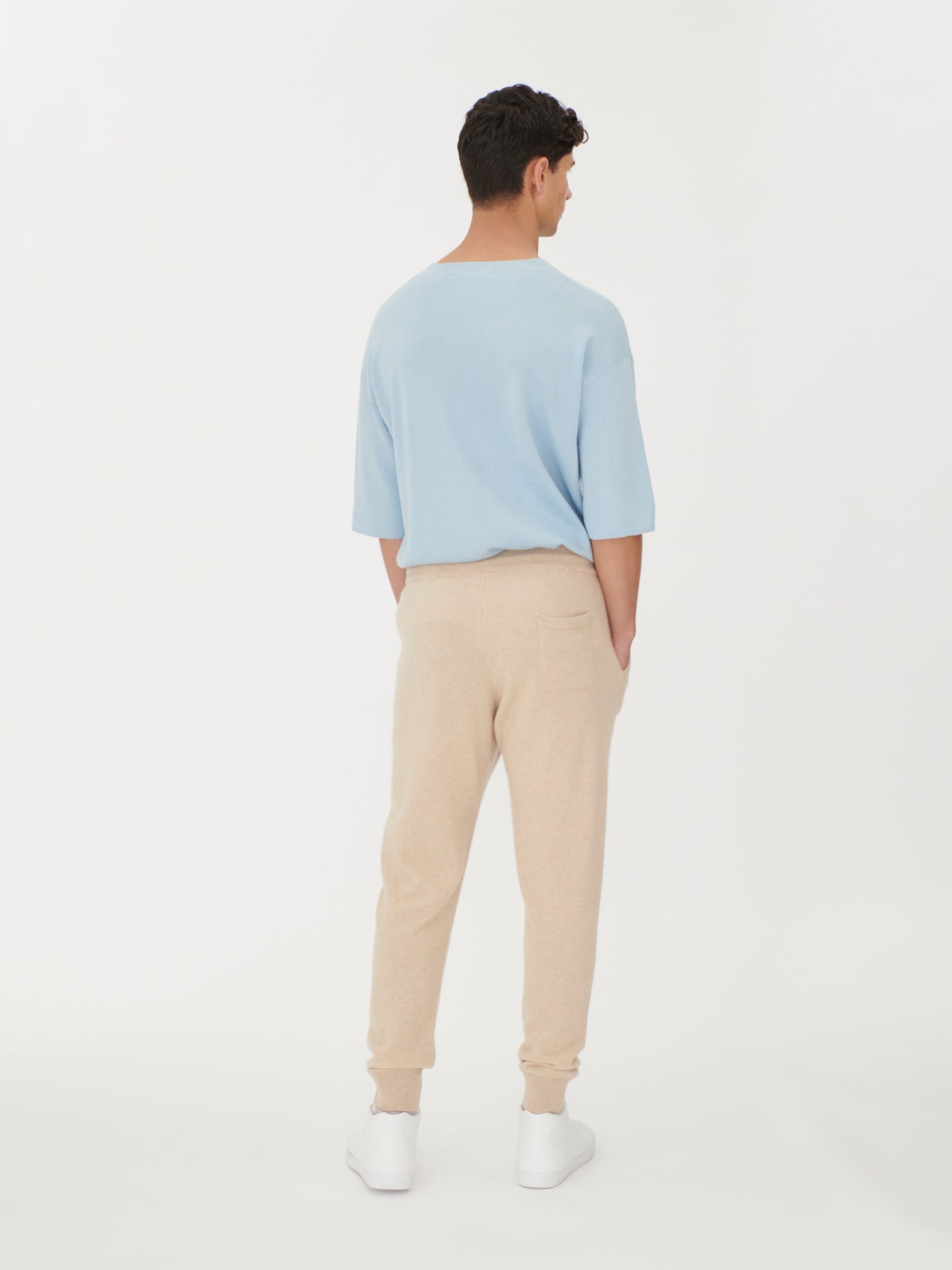 Organic Color Cashmere Men's Jogger