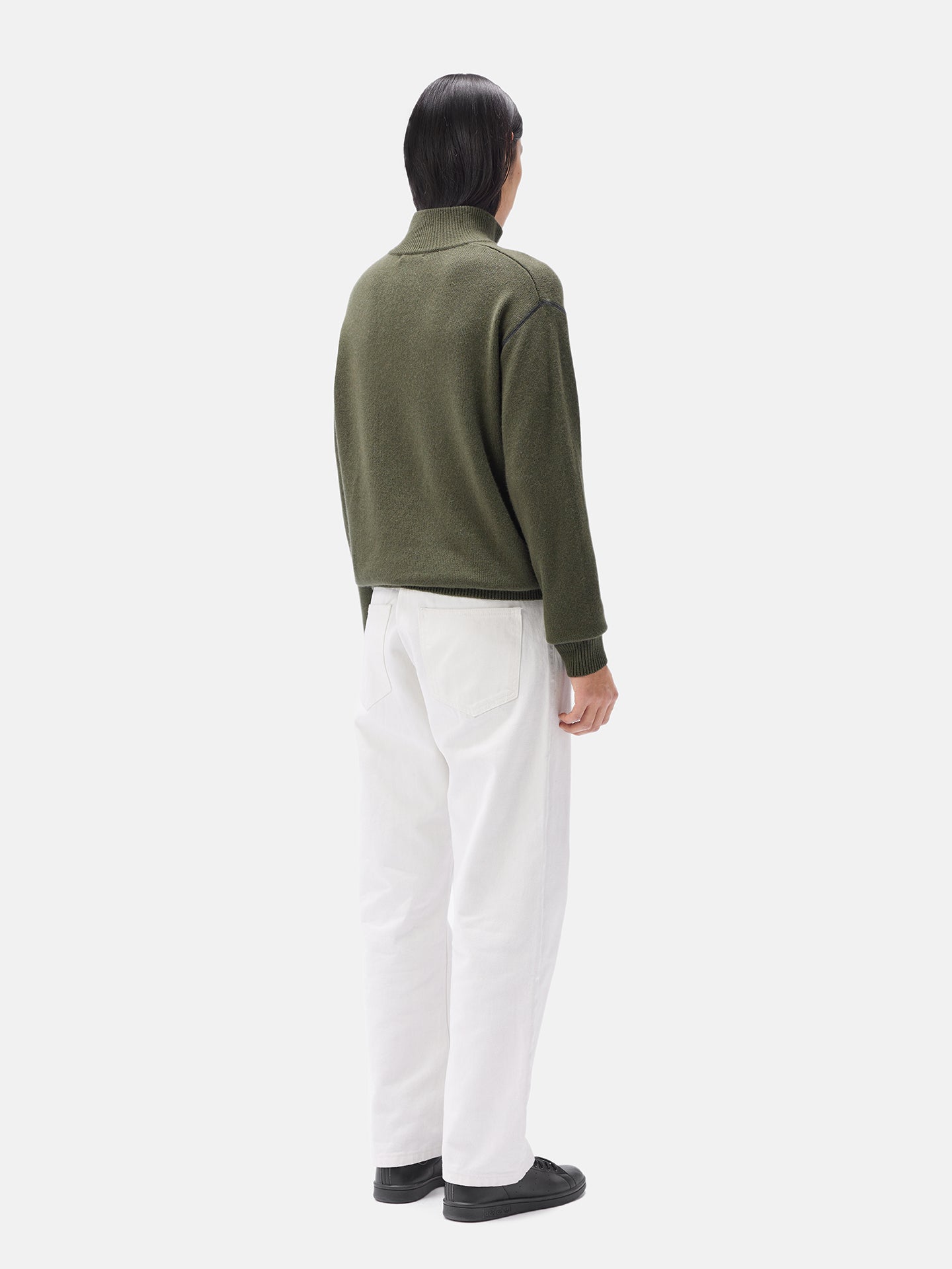 Men's Cashmere Quarter-Zip Sweater