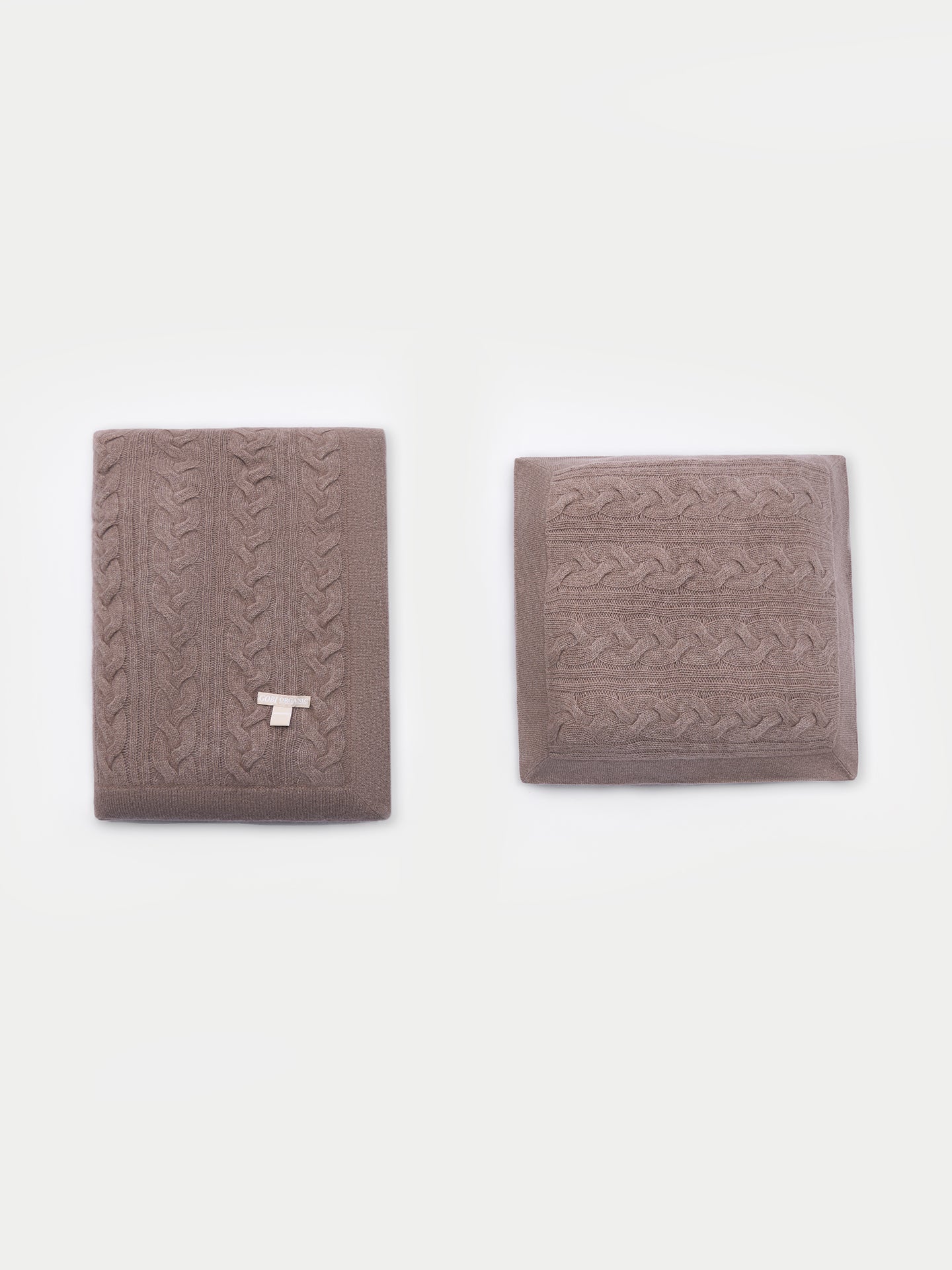 Cashmere Blanket and Cushion cover Set | GOBI Cashmere