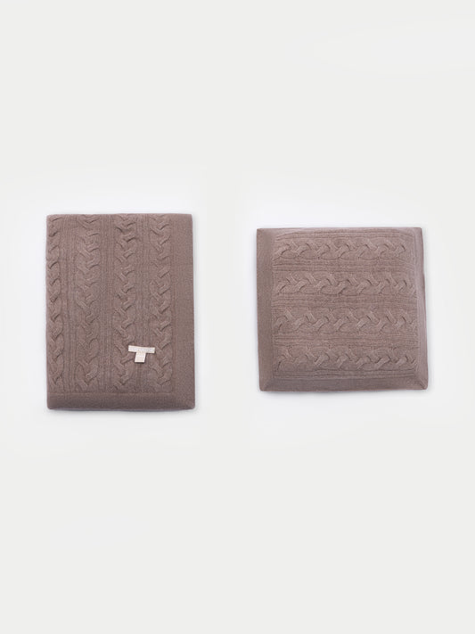 Cashmere Blanket and Cushion cover Set | GOBI Cashmere