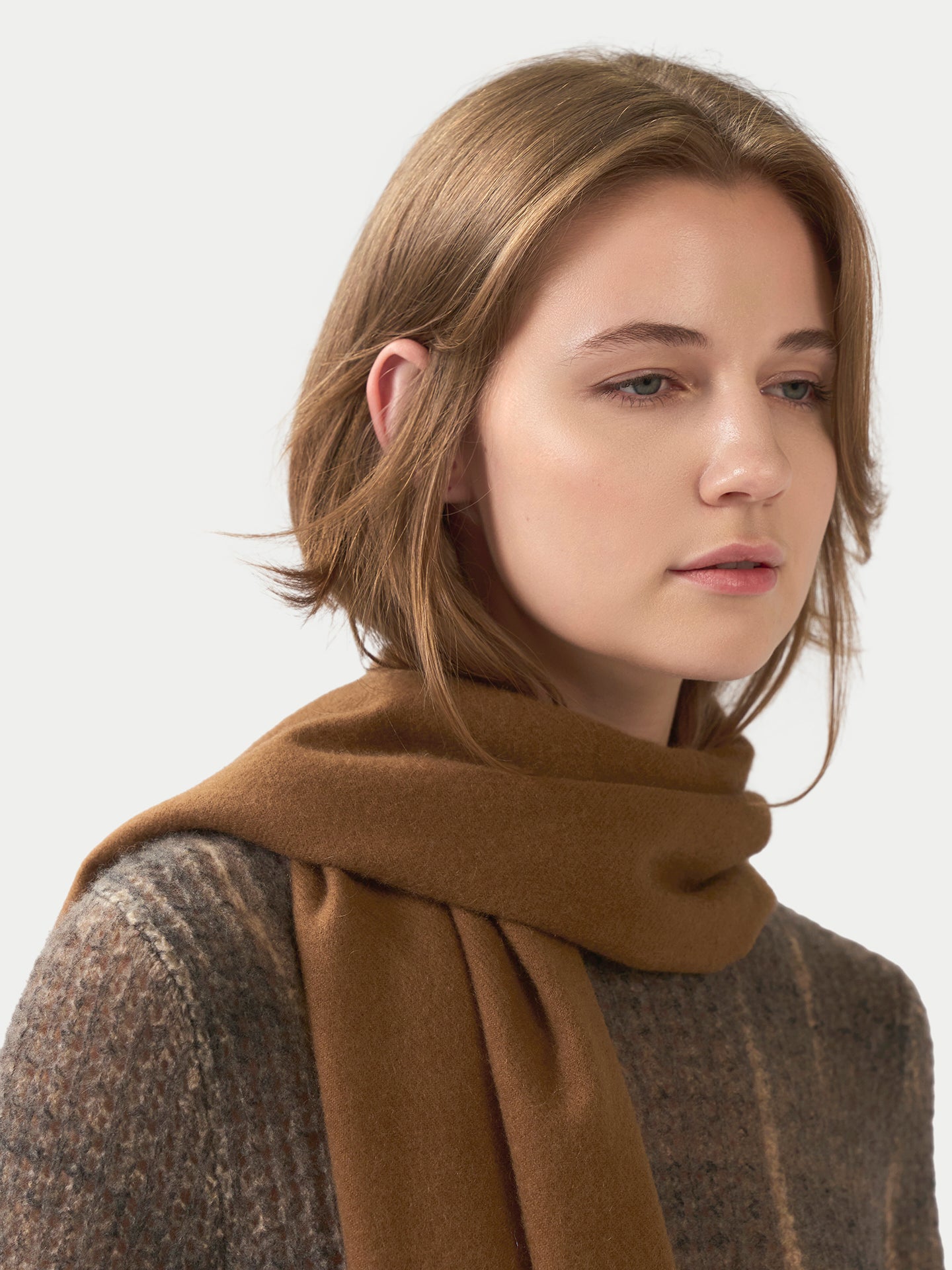 Cashmere Fringed Scarf