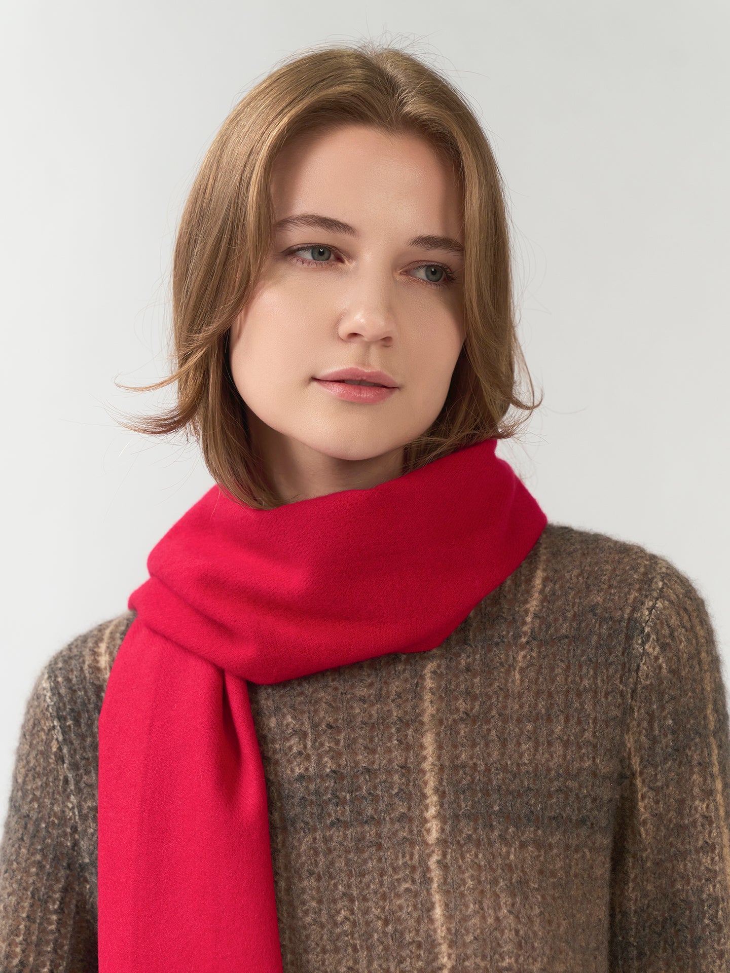 Cashmere Fringed Scarf