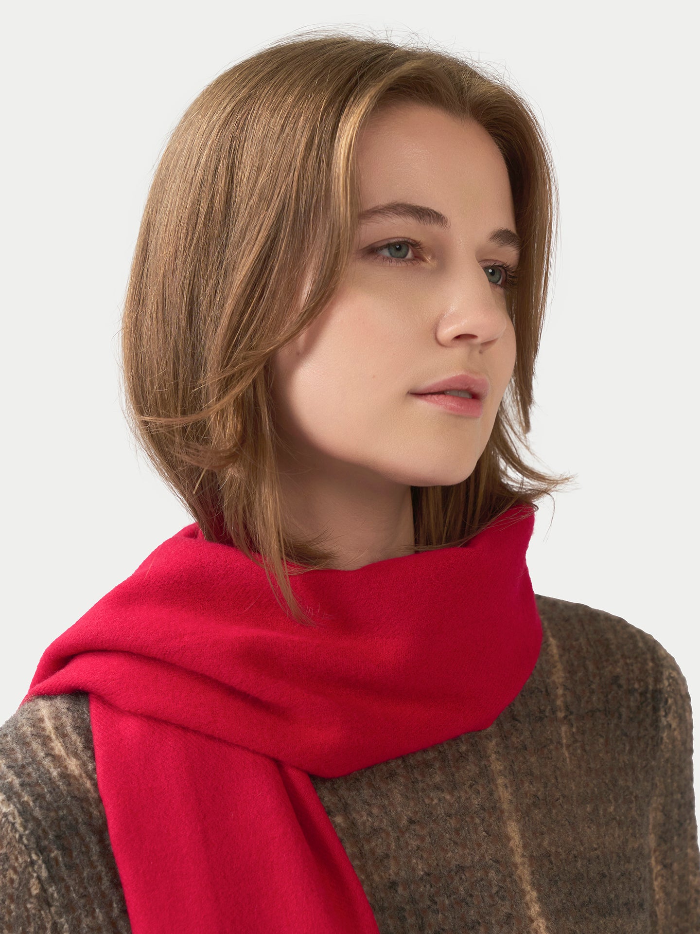 Cashmere Fringed Scarf