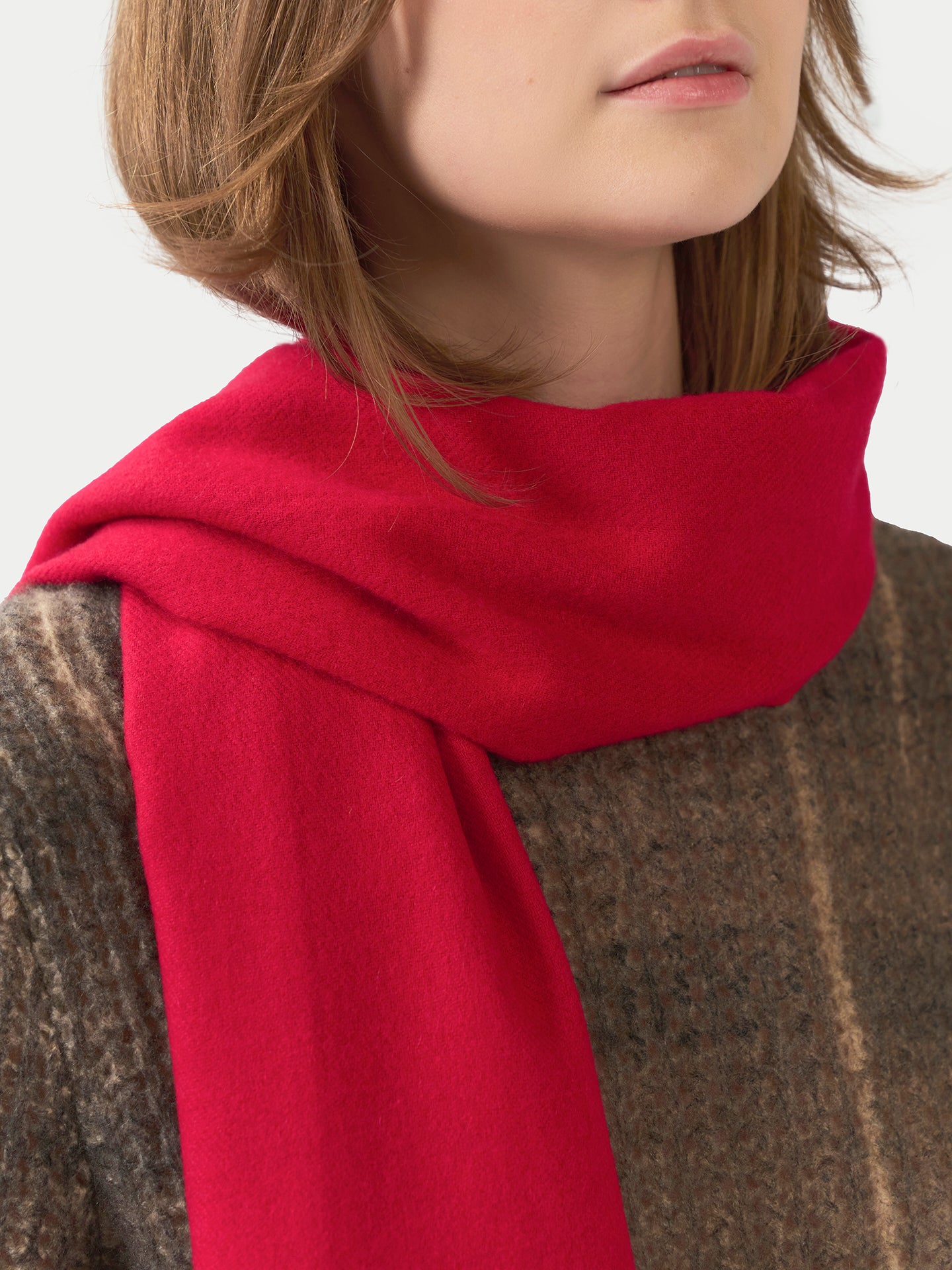 Cashmere Fringed Scarf