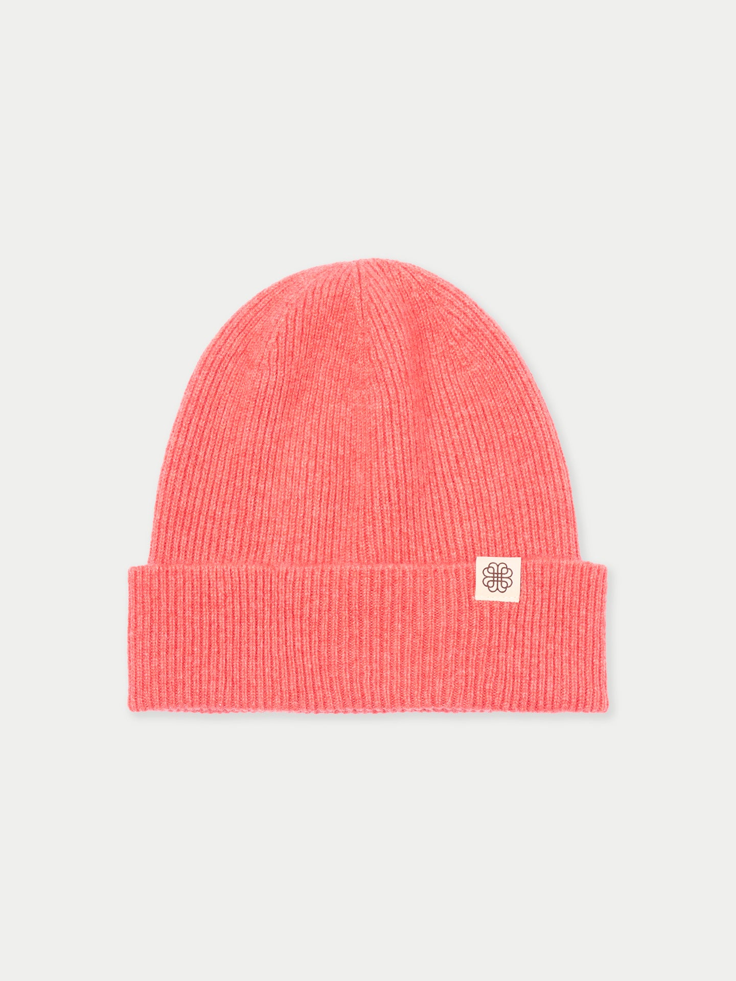 Cashmere Rib Knit Beanie