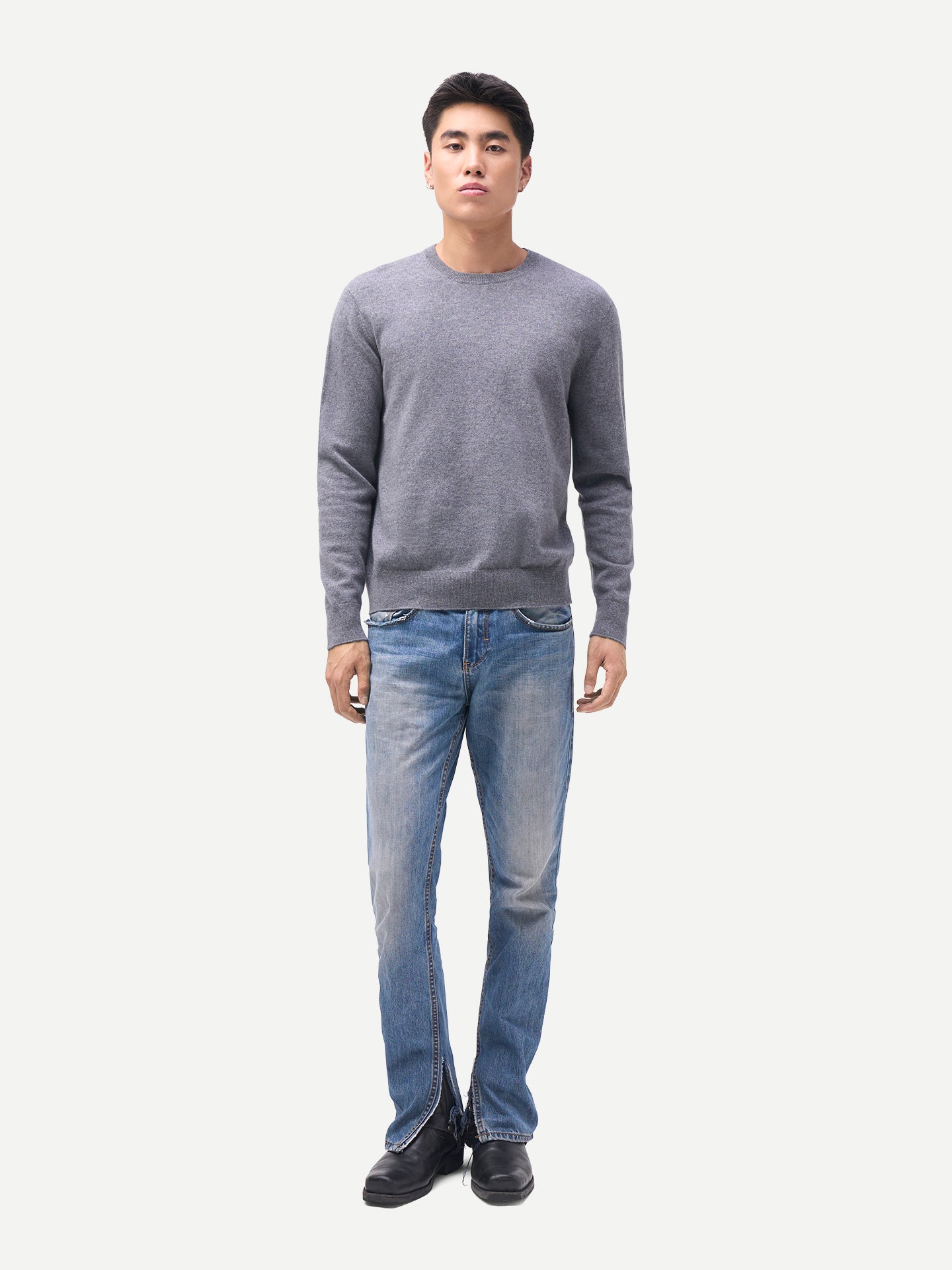 Timeless Crewneck Cashmere Sweater