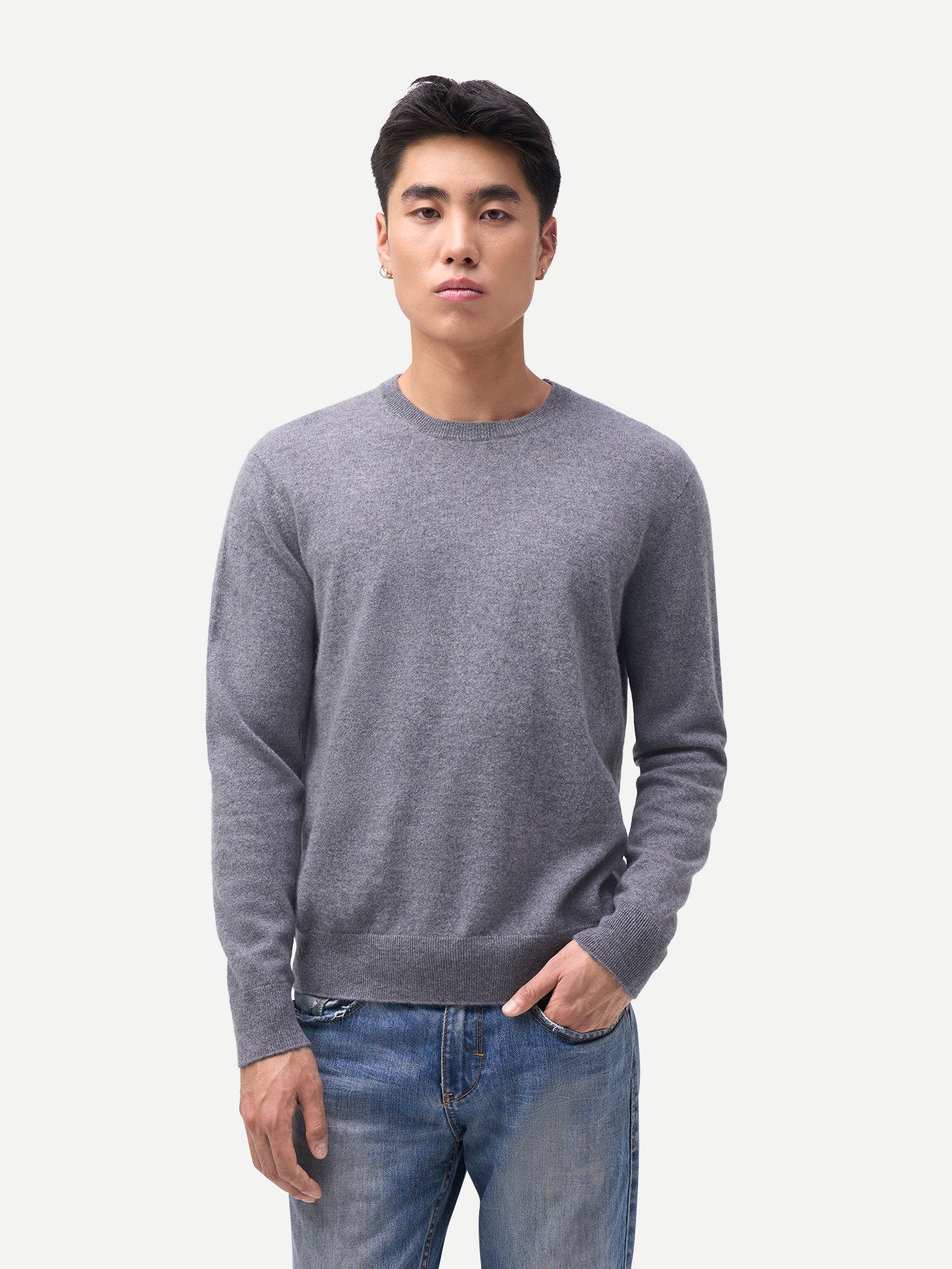Timeless Crewneck Cashmere Sweater
