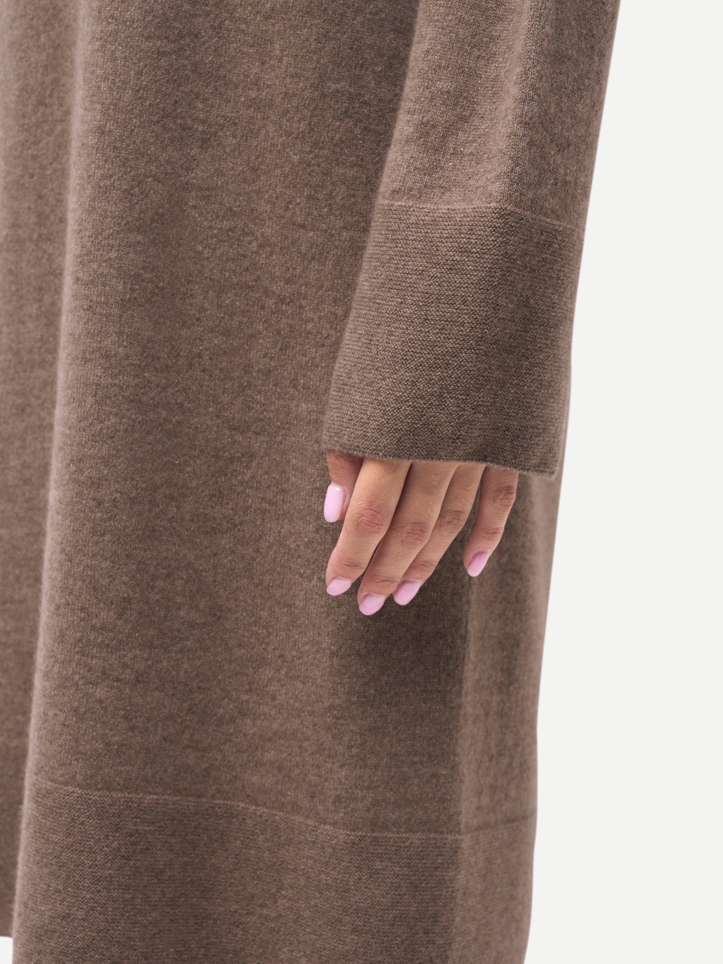 C-Neck Knit Dress