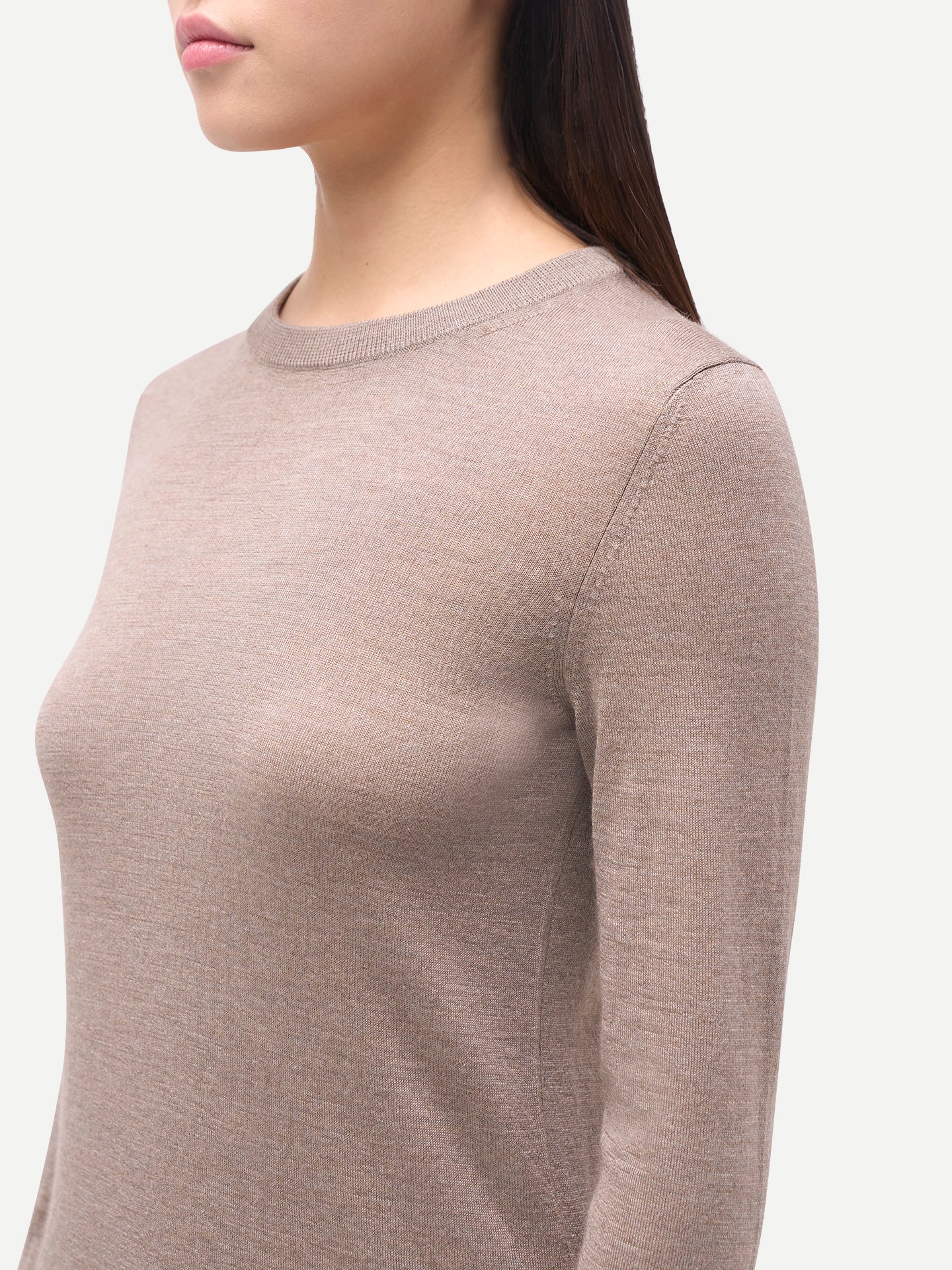 Women C-Neck Cashmere Sweater