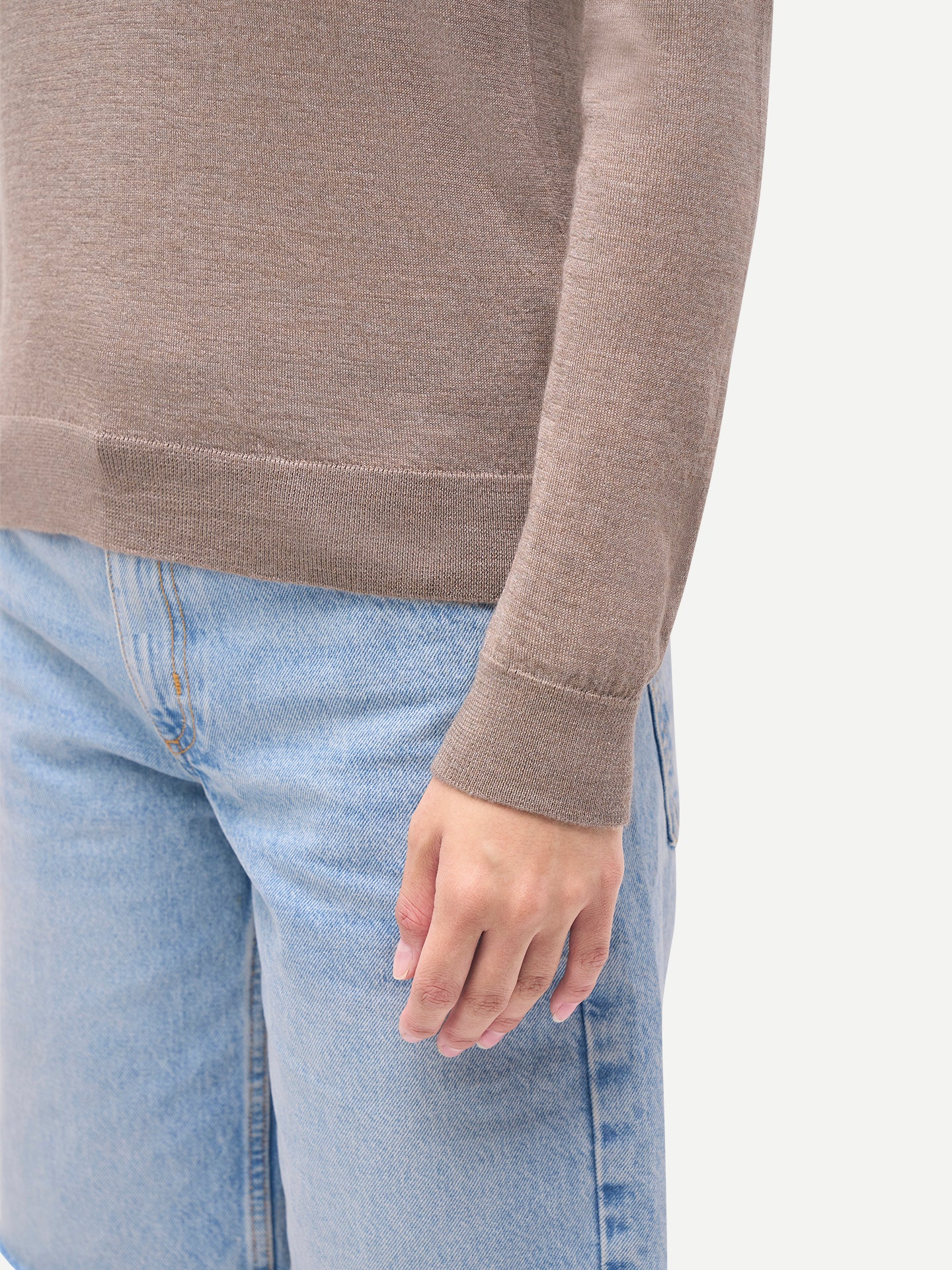 Women C-Neck Cashmere Sweater
