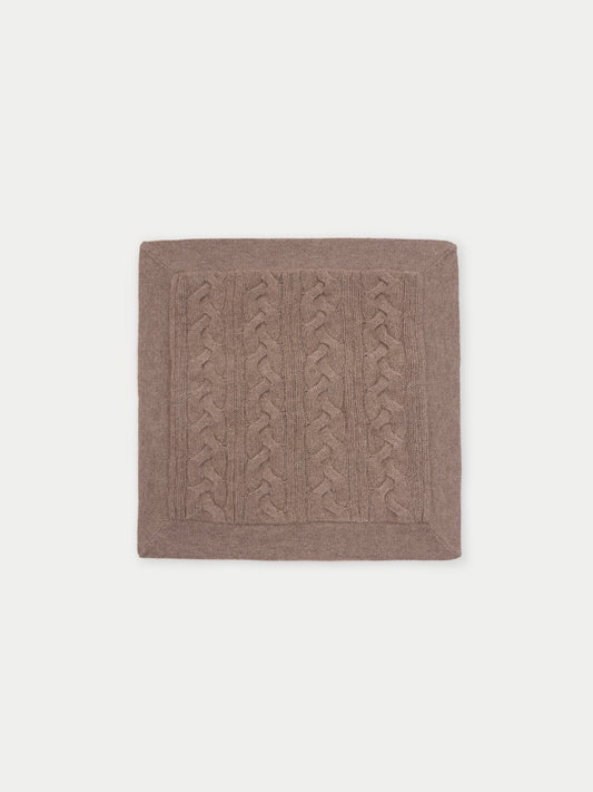 Organic Color Knitted Pillow Cover