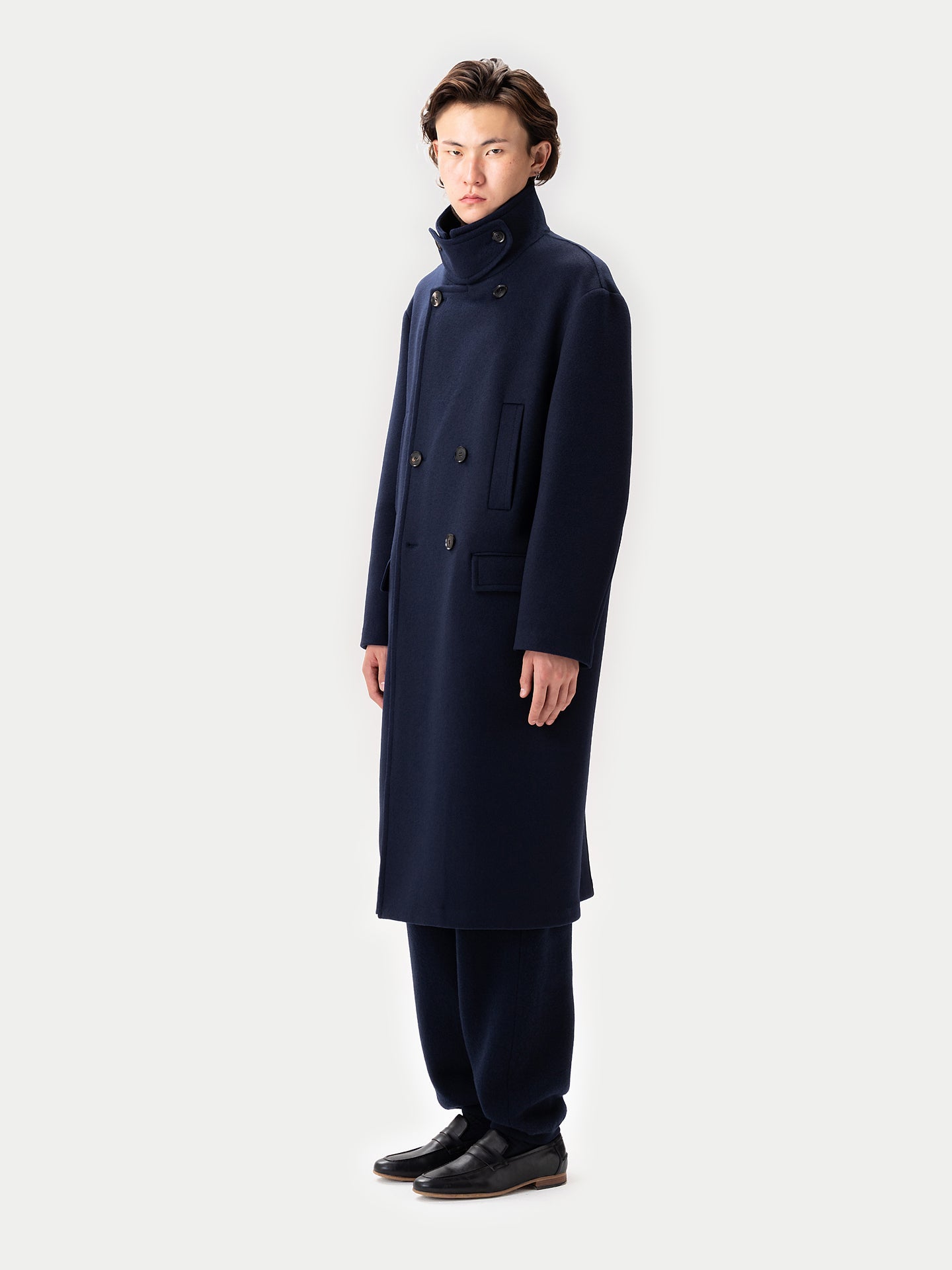 Unisex Cashmere Trench Coat