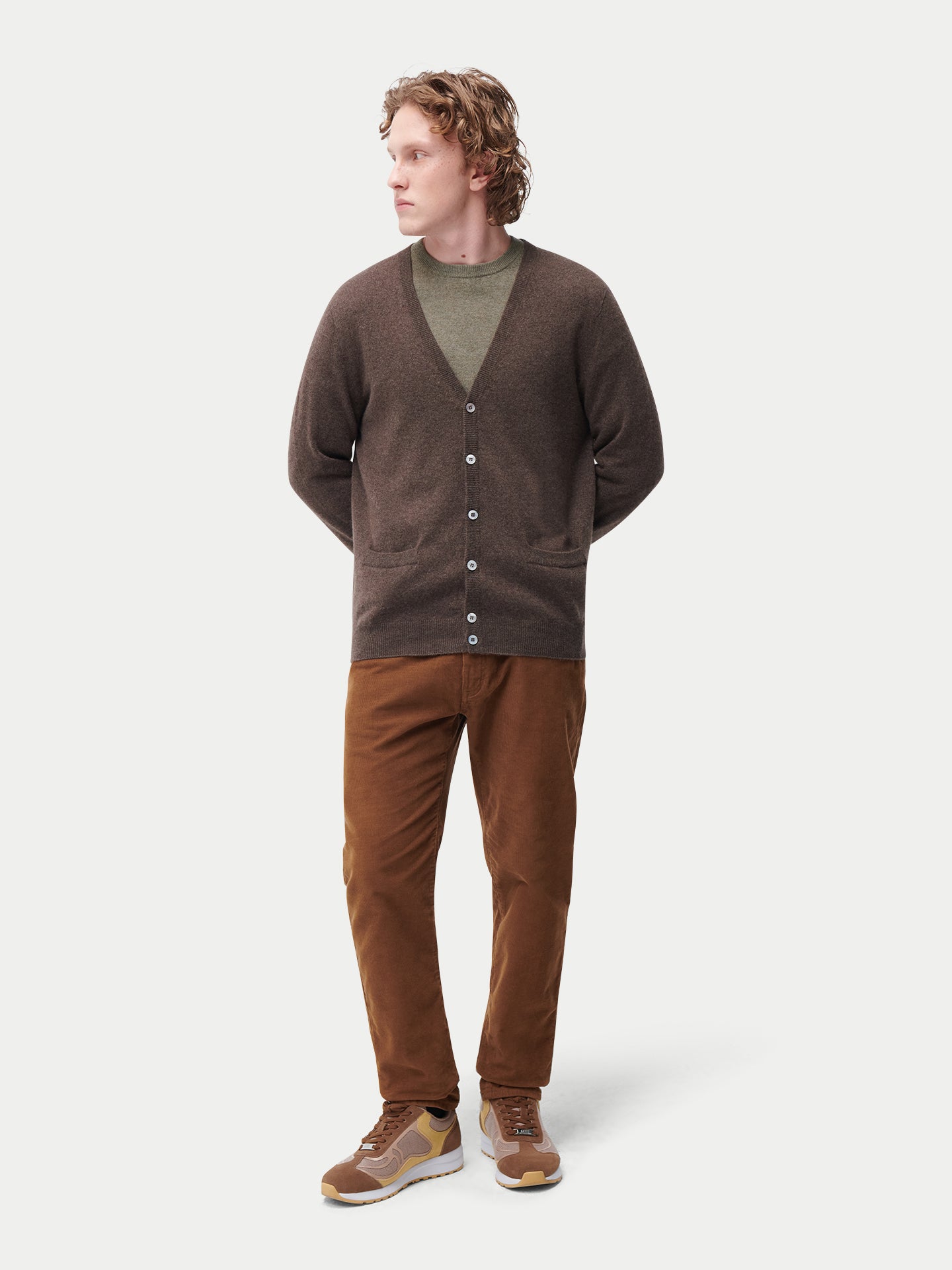 Essential Cashmere V-Neck Cardigan