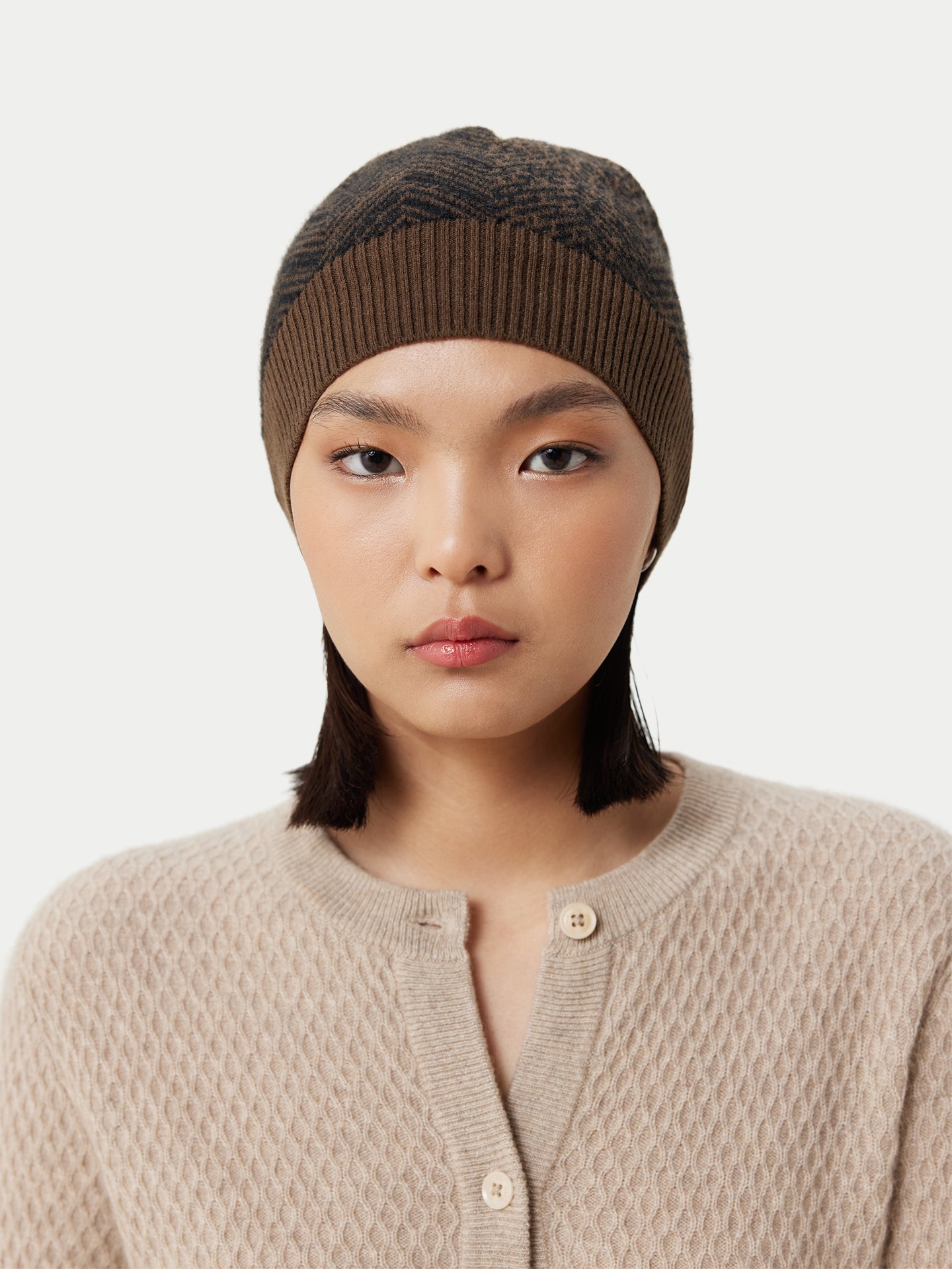 Jacquard Knitted Hat