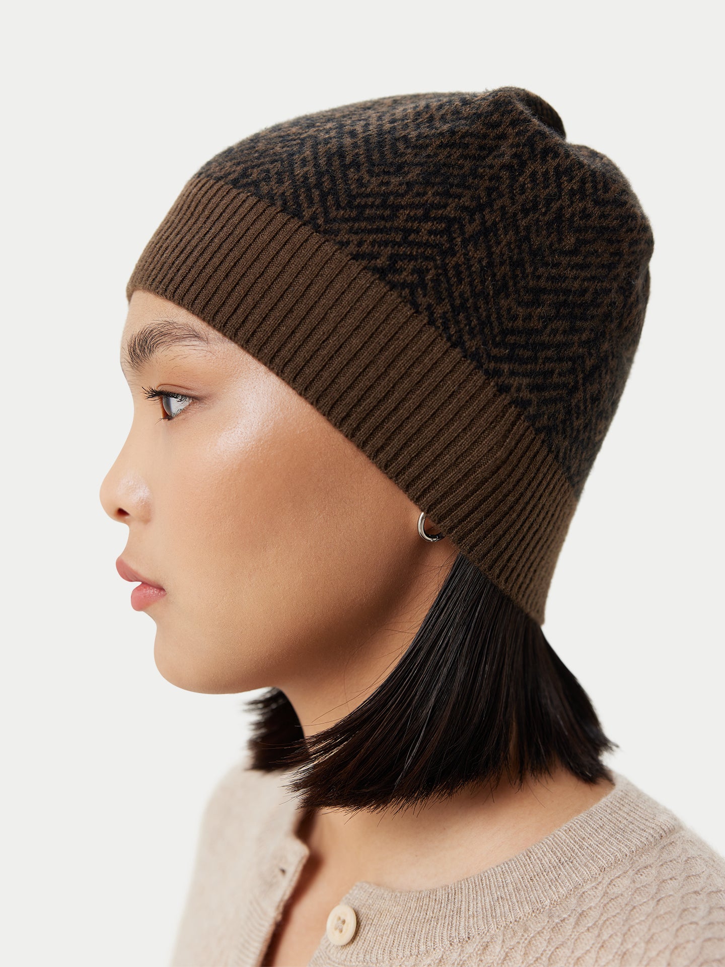 Jacquard Knitted Hat