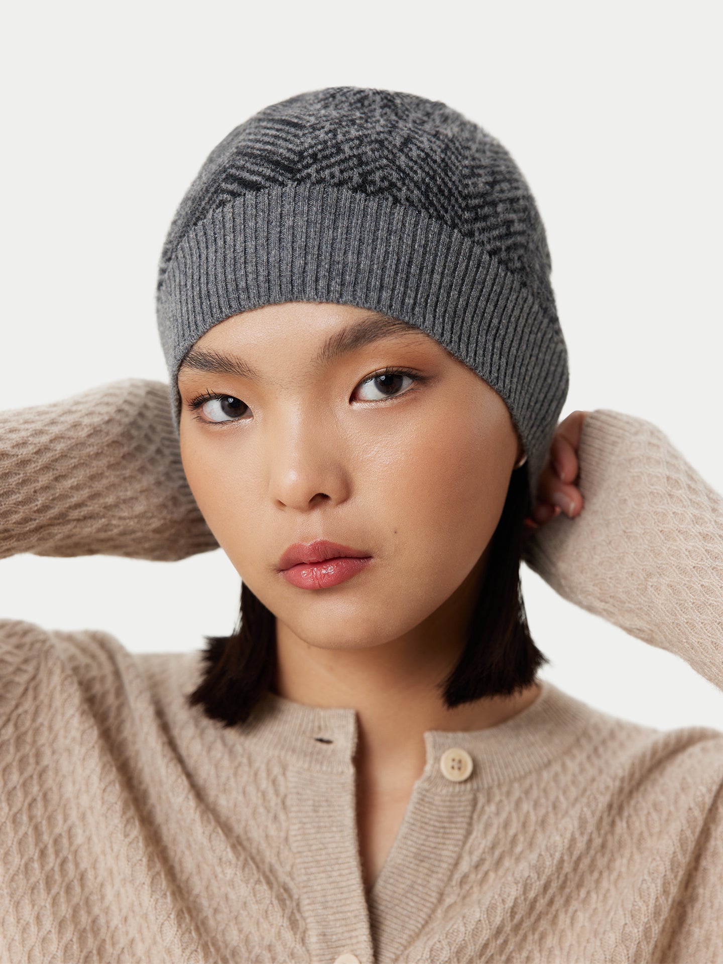 Jacquard Knitted Hat