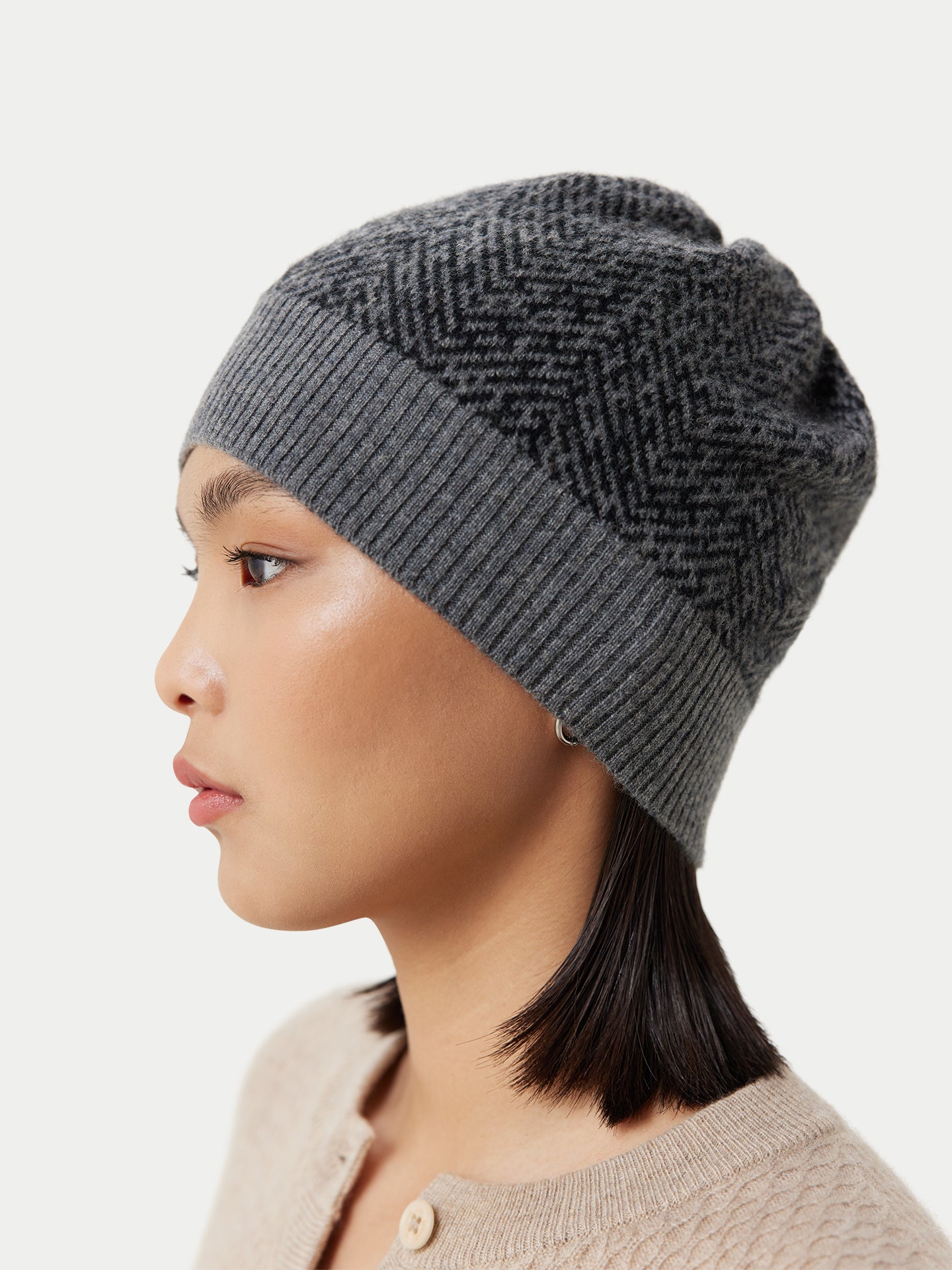 Jacquard Knitted Hat