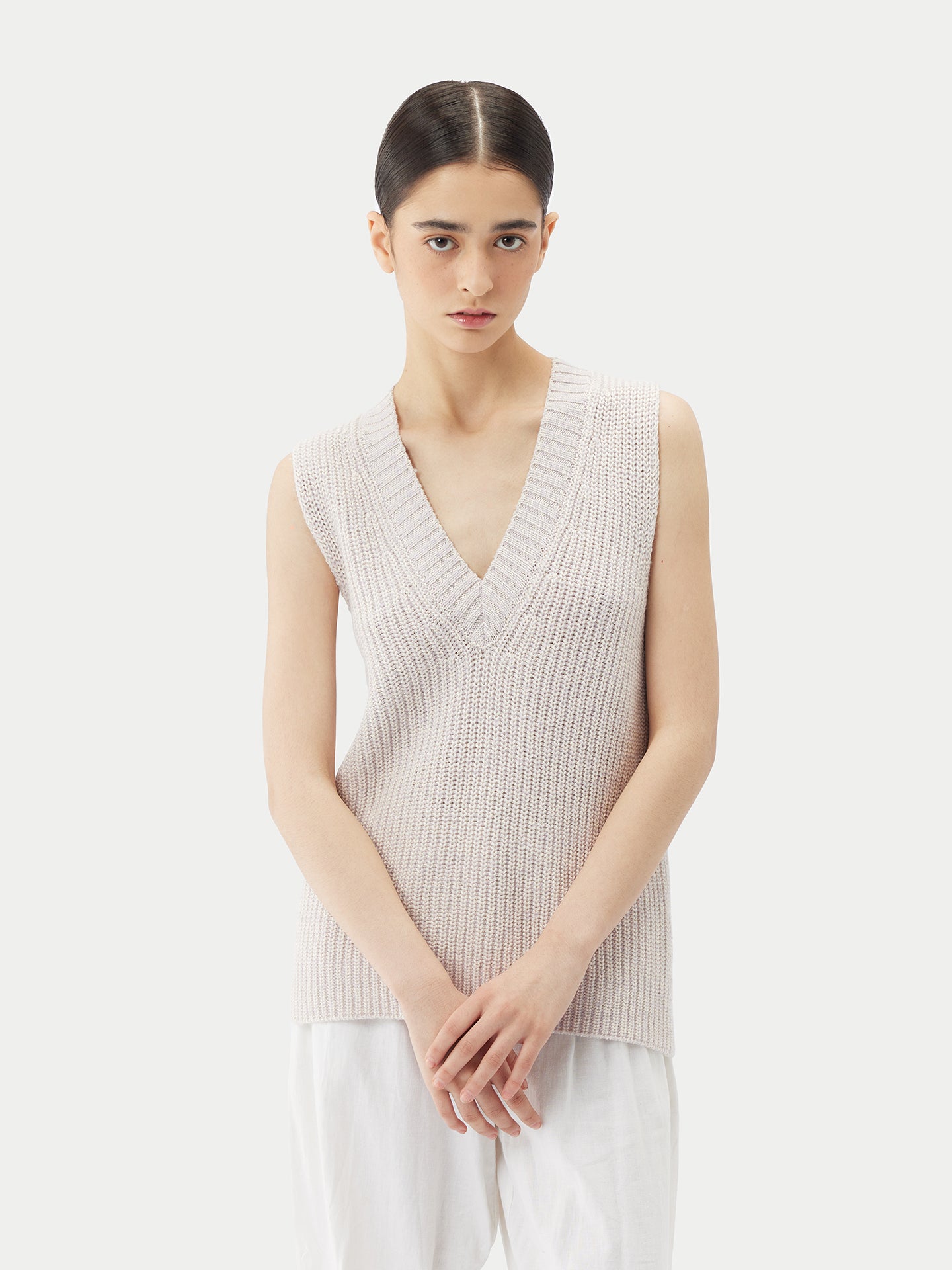 Cotton Cashmere  Vest