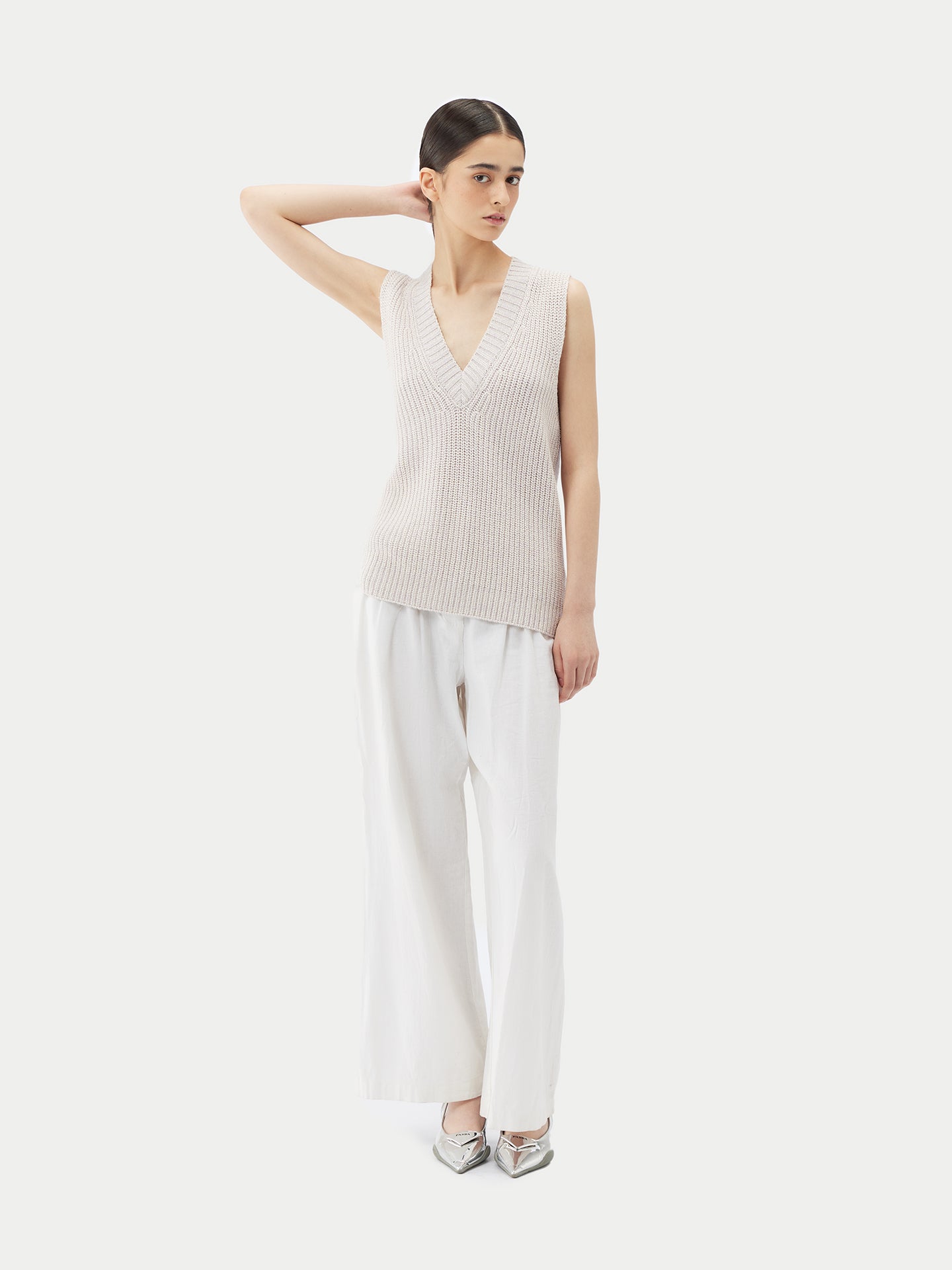 Cotton Cashmere  Vest
