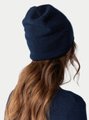 back view of a navy beanie #color_total-eclipse