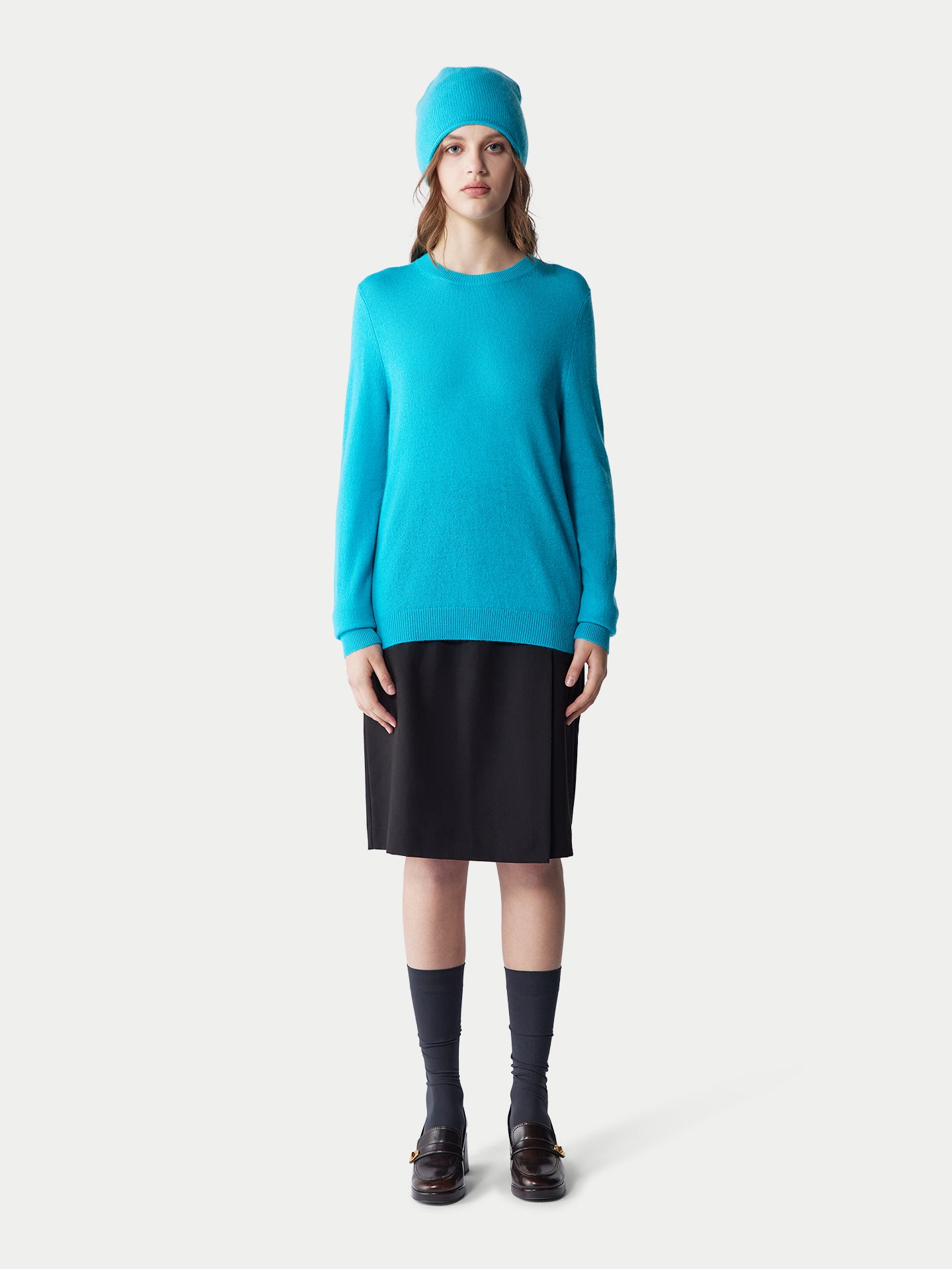 $99 Cashmere Hat & Sweater