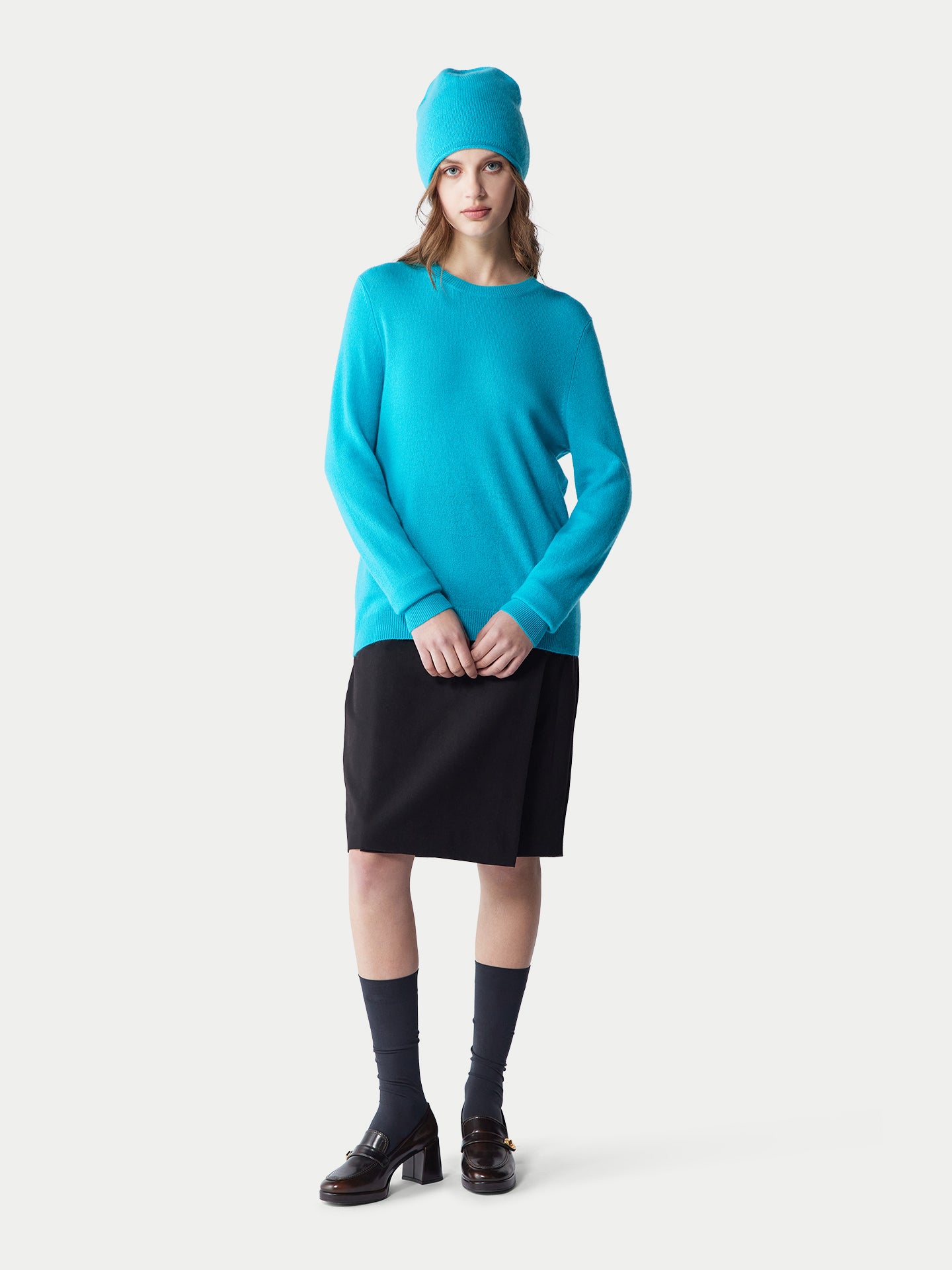 $99 Cashmere Hat & Sweater