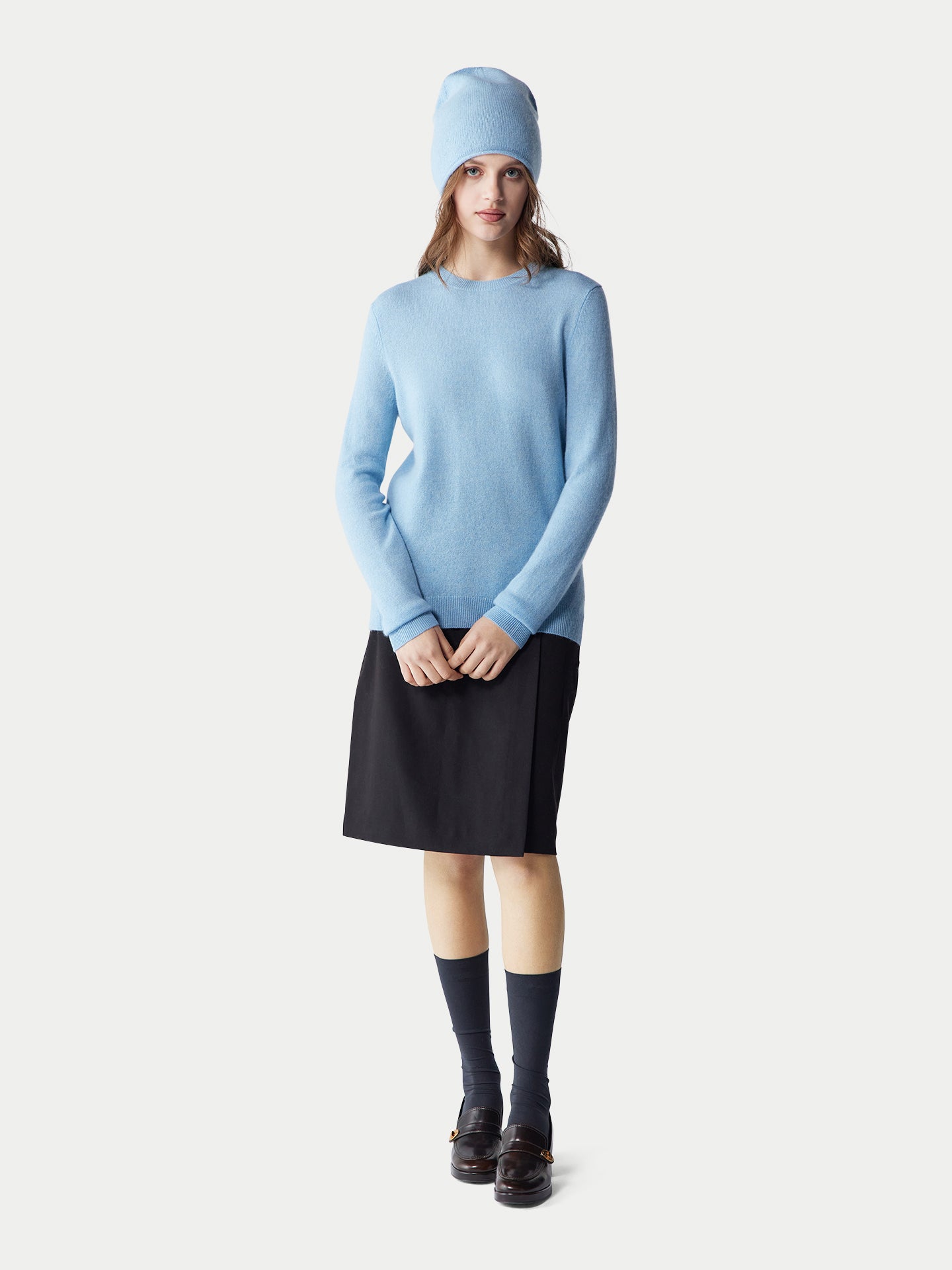 $99 Cashmere Hat & Sweater