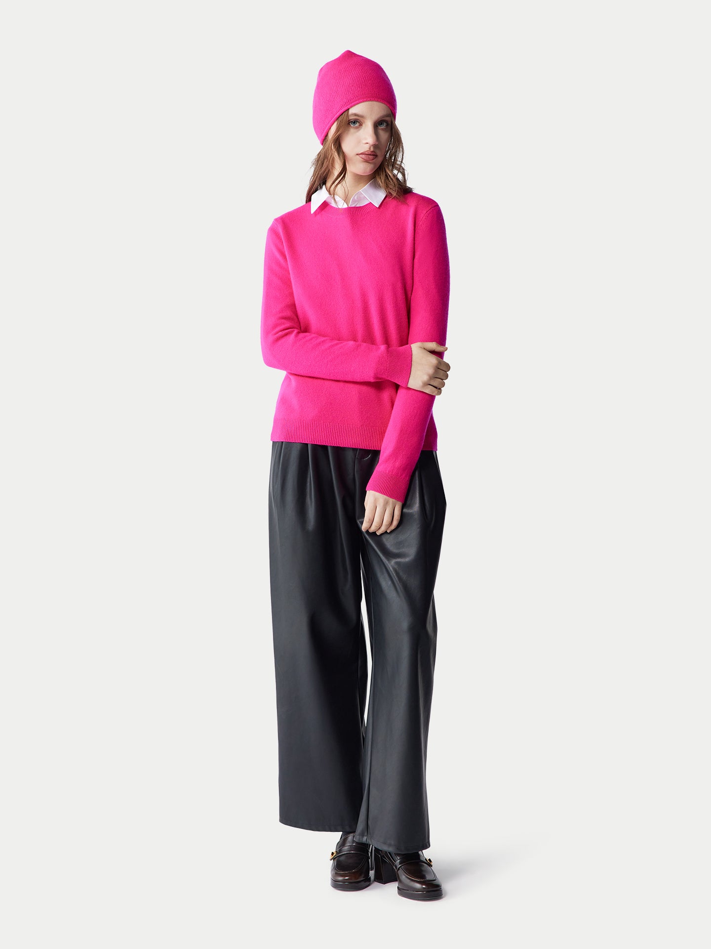 $99 Cashmere Hat & Sweater