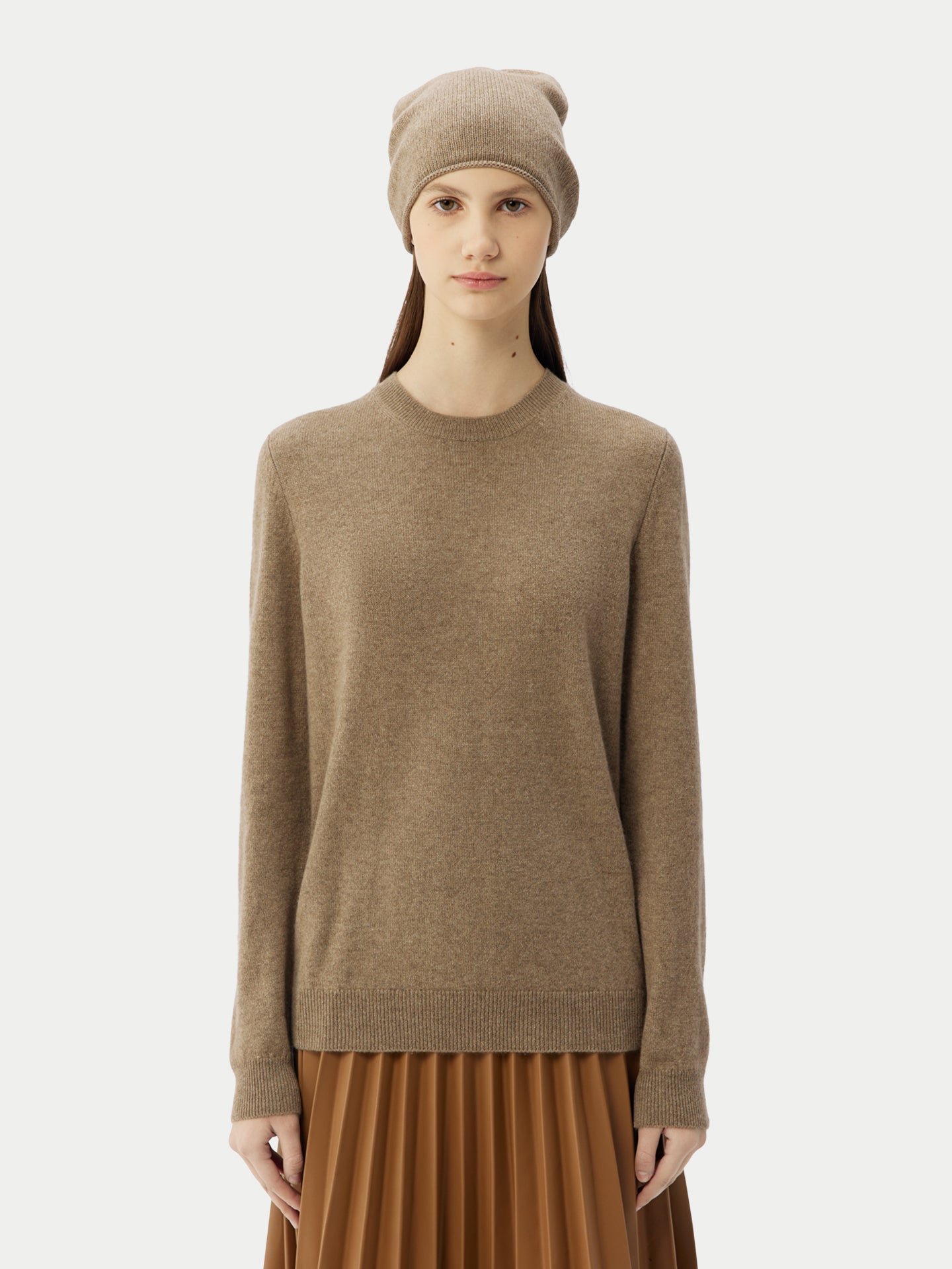 Organic Color $99 Cashmere Hat & Sweater