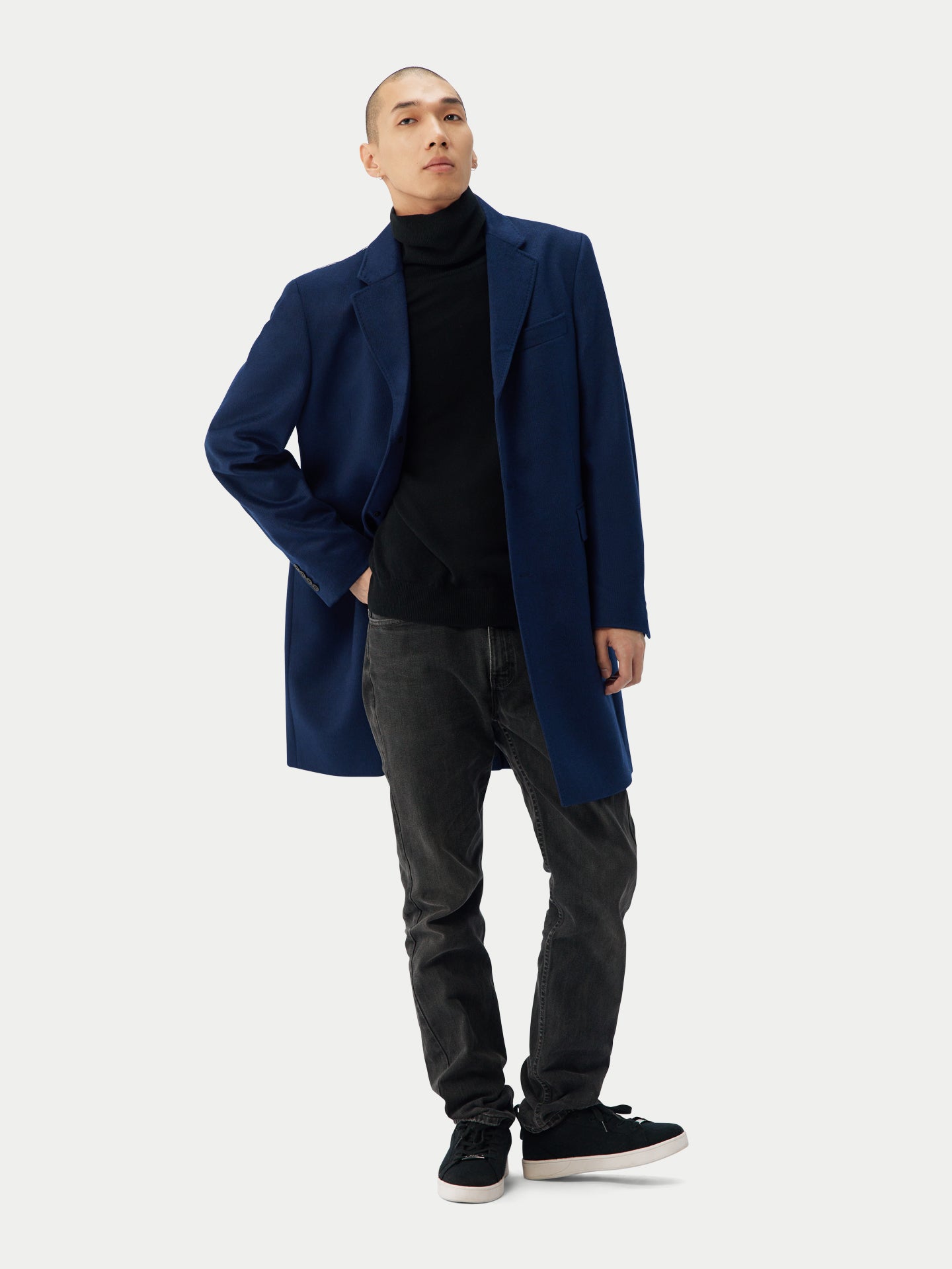 Classic Single Breasted Coat