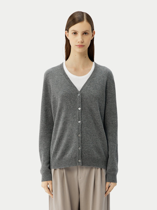 Cashmere V-Neck Cardigan