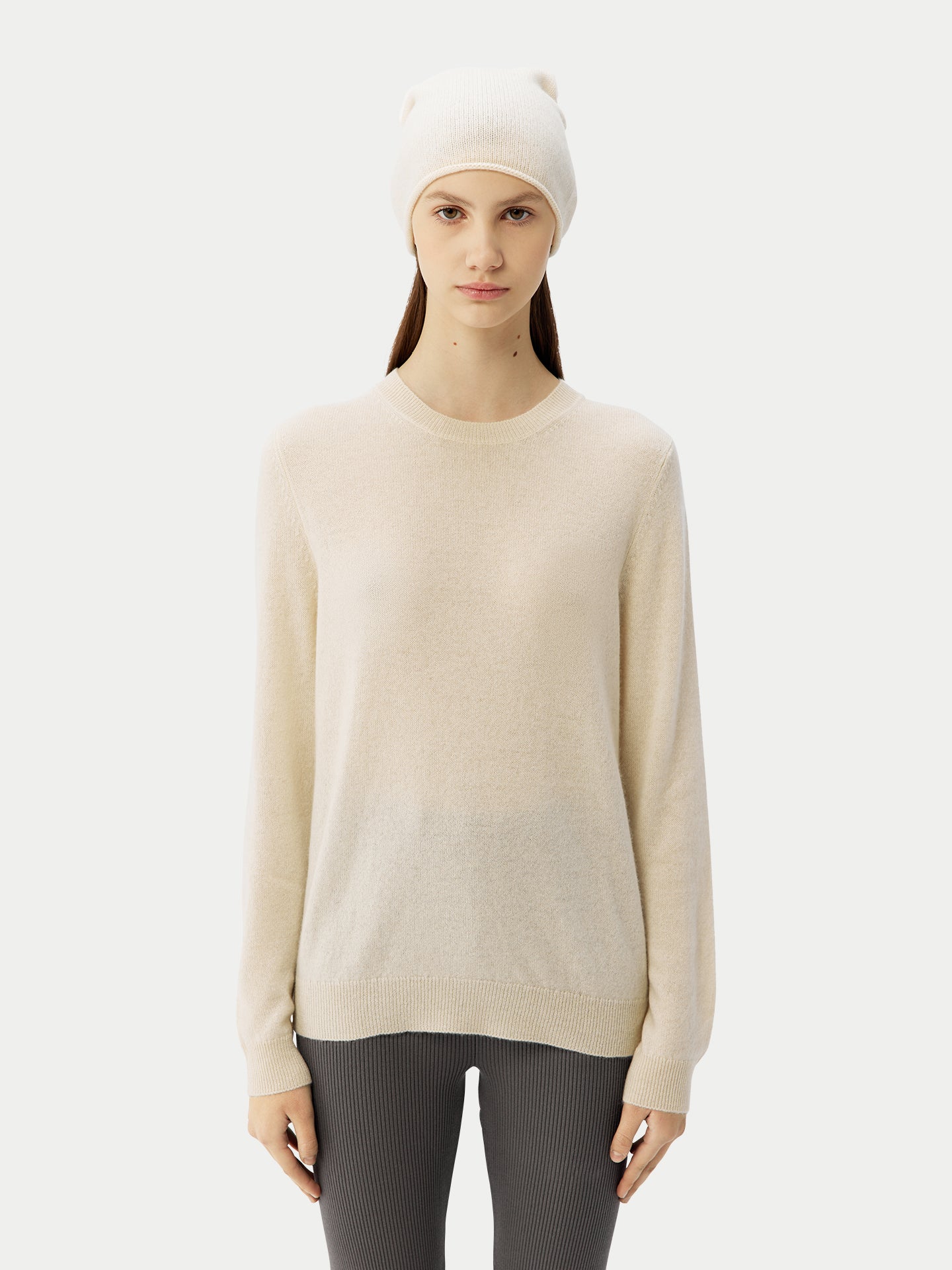 Organic Color $99 Cashmere Hat & Sweater