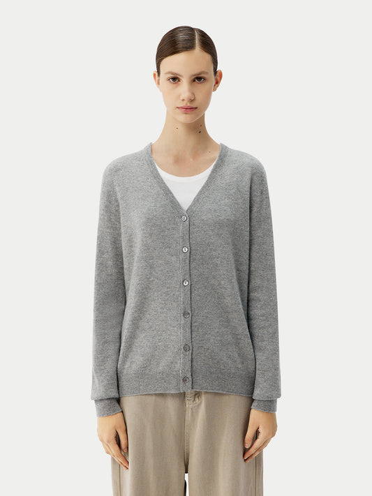 Cashmere V-Neck Cardigan