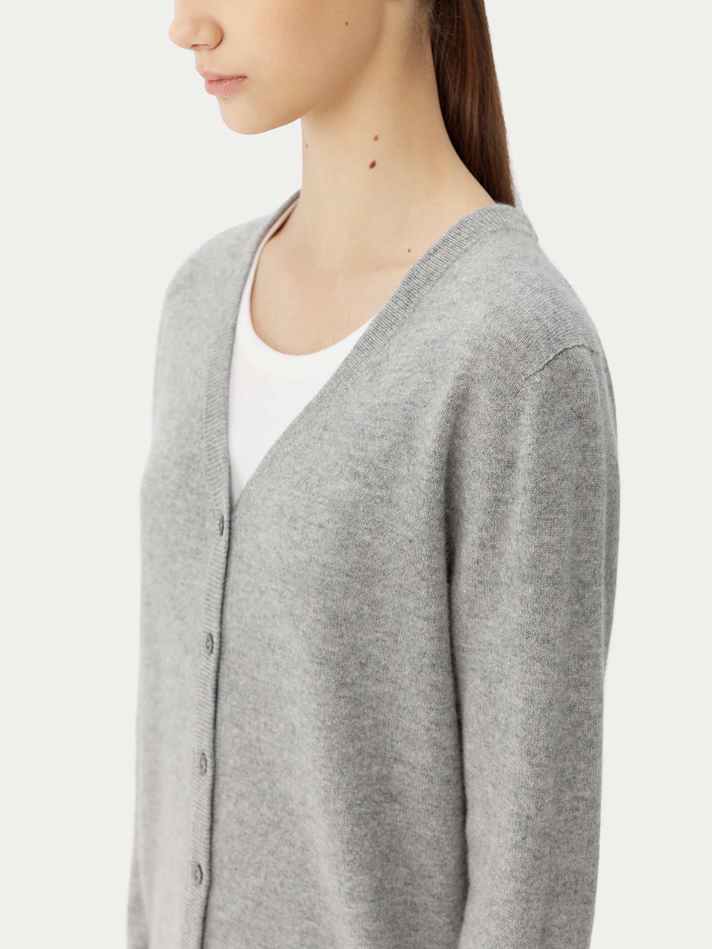 Cashmere V-Neck Cardigan