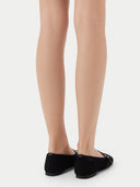 back view of a black ballet ballerina #color_black