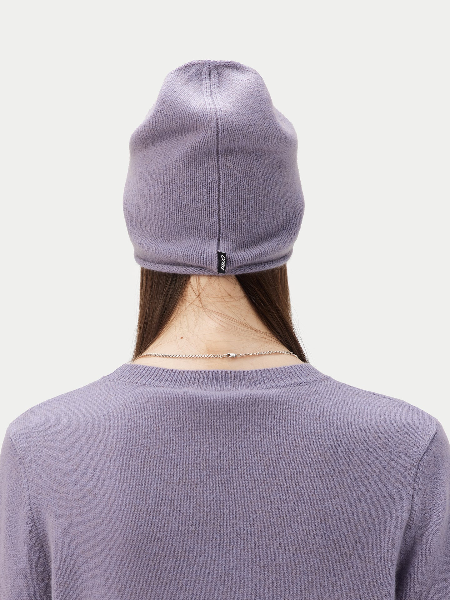 Women's Cashmere $99 Hat & Sweater Set Pink - Gobi Cashmere