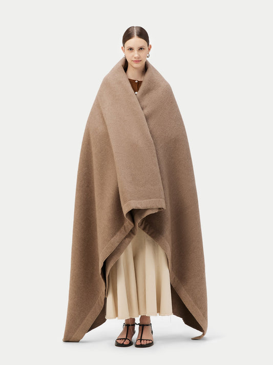 Organic Colour Cashmere Throw