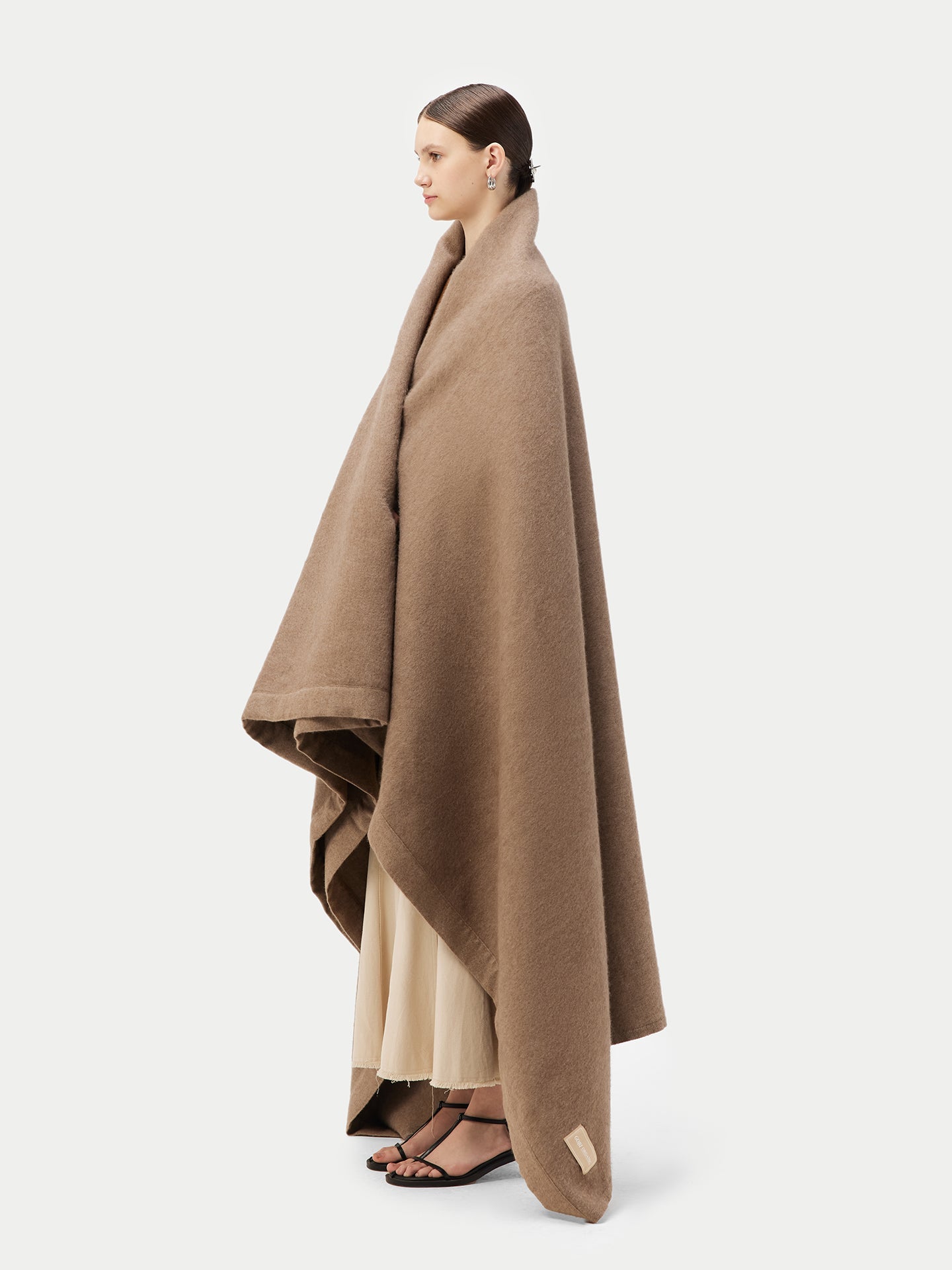 Organic Colour Cashmere Throw