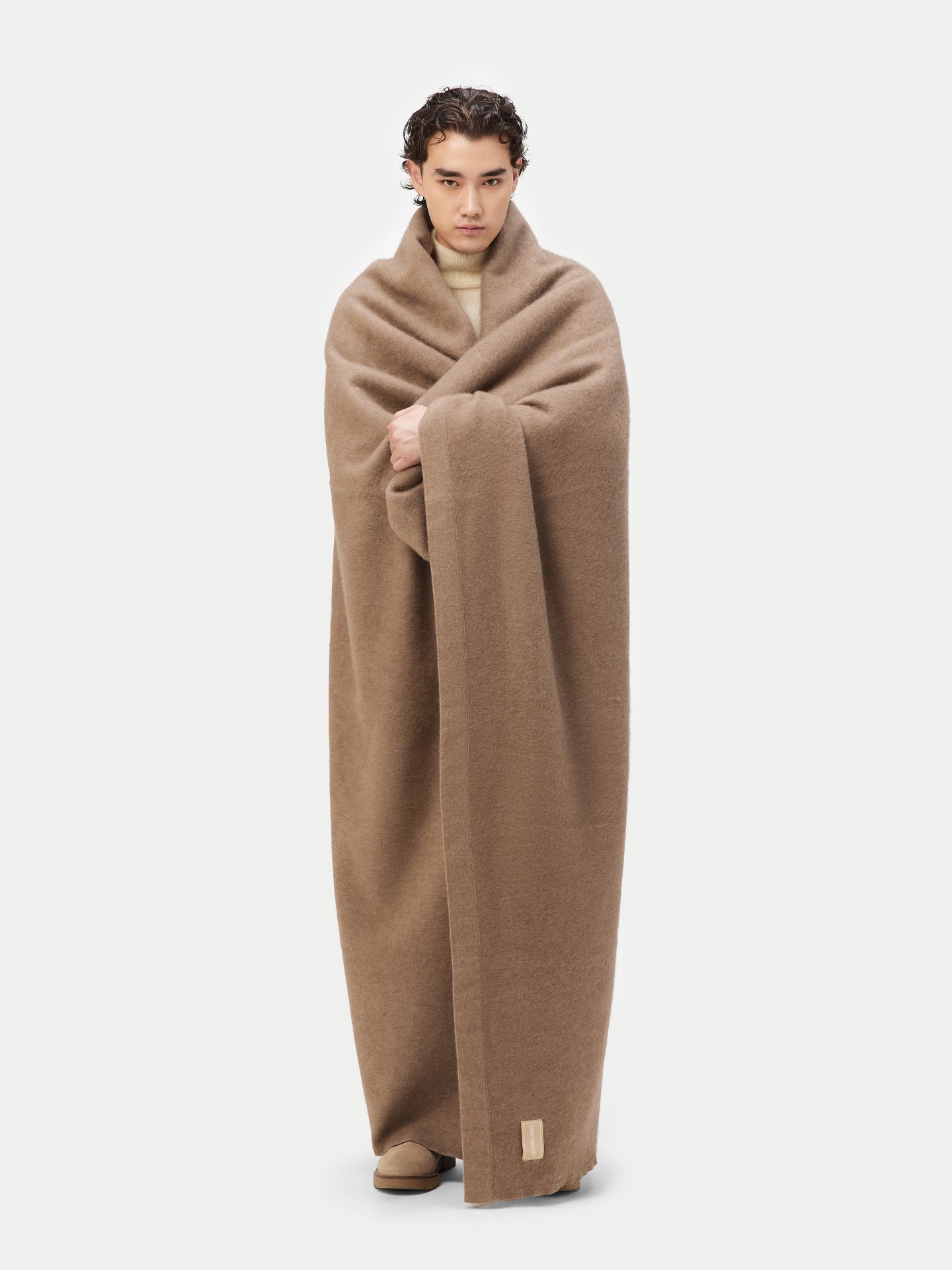 Organic Colour Cashmere Throw