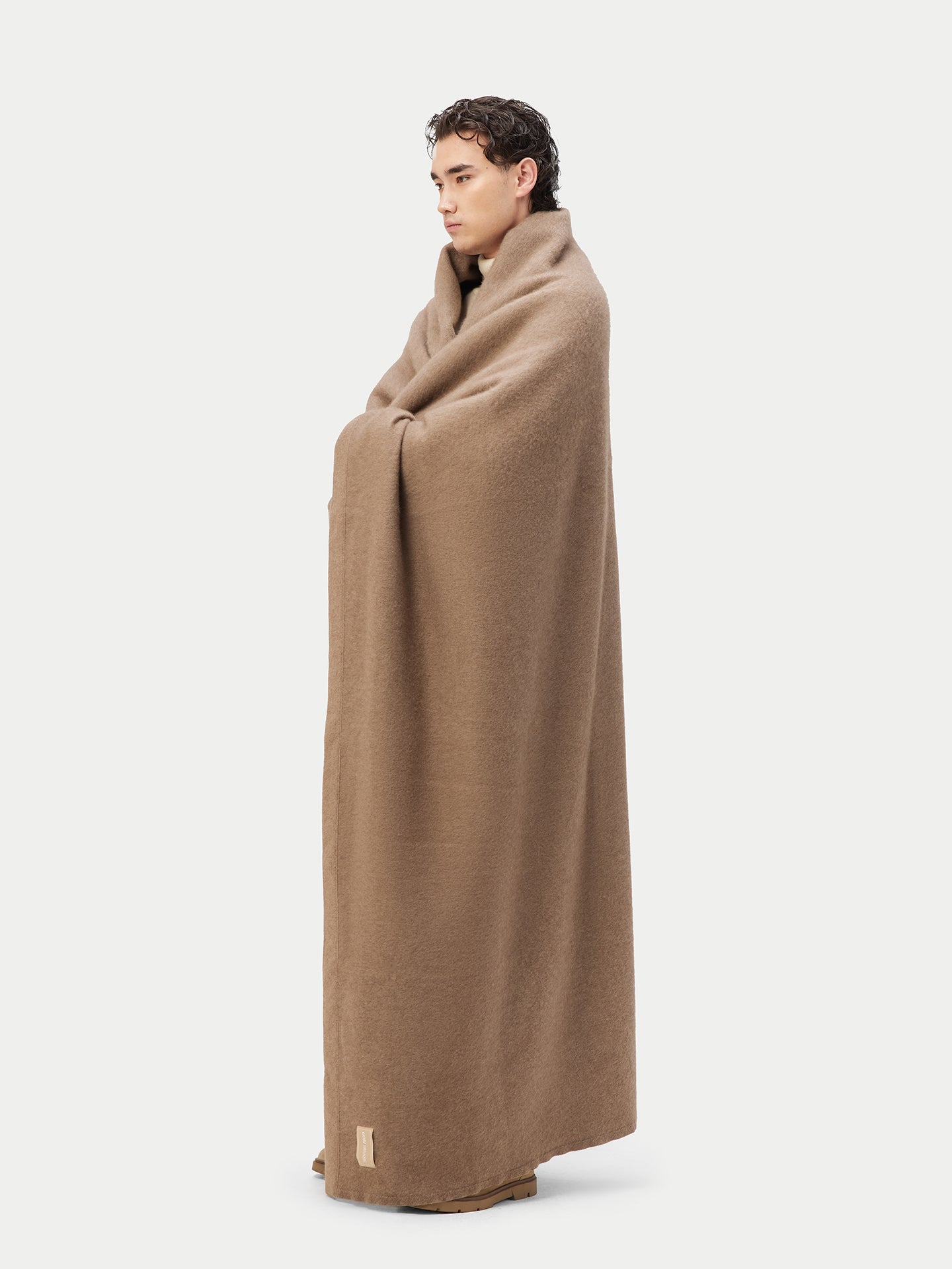 Organic Colour Cashmere Throw