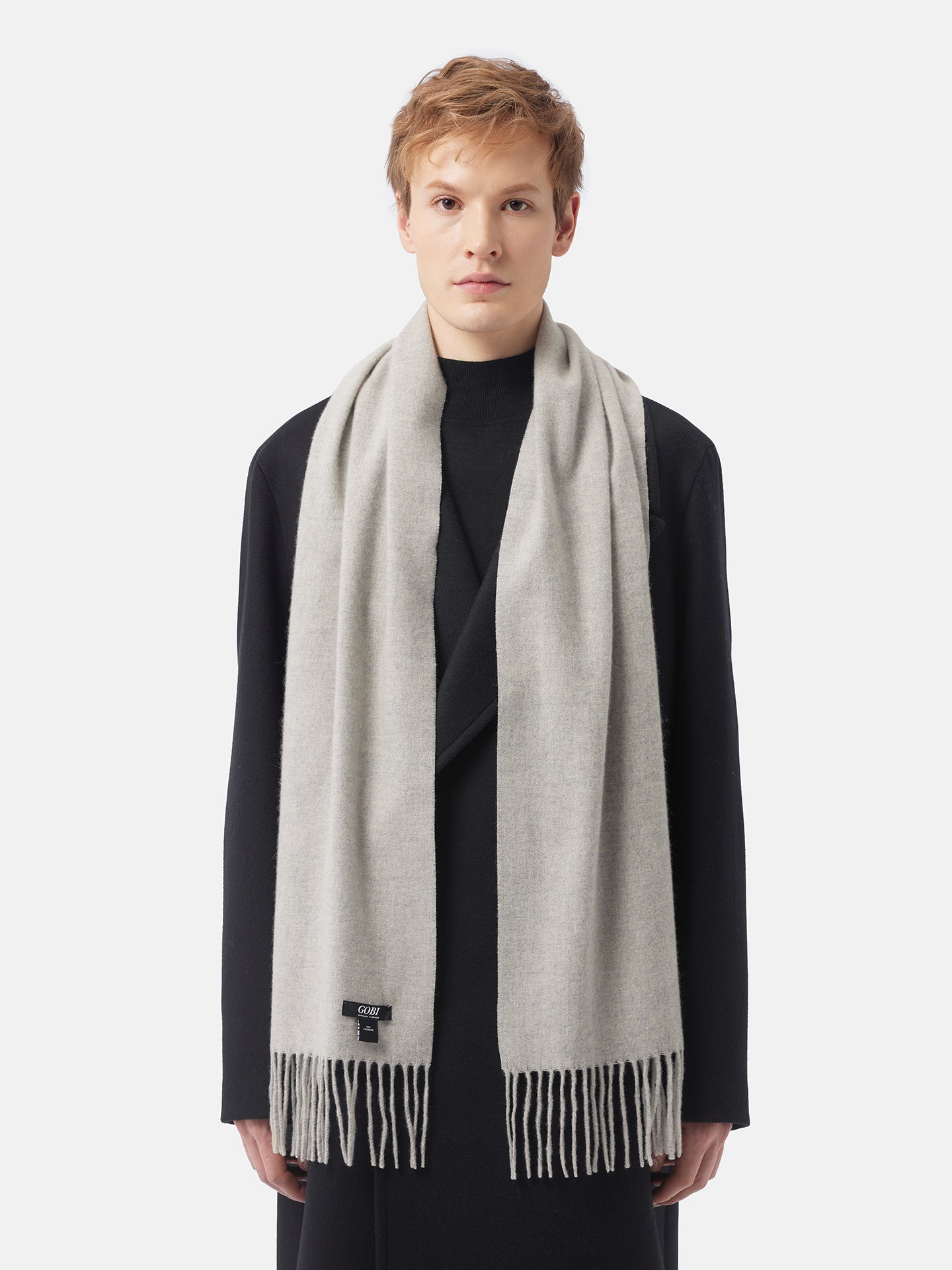 Cashmere Fringed Scarf