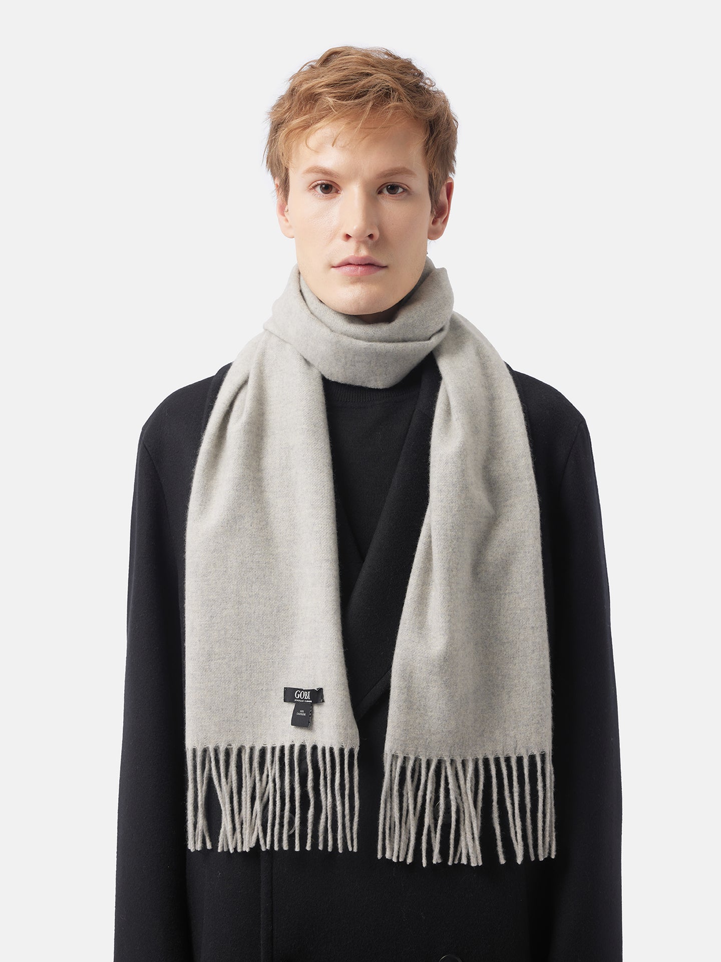 Cashmere Fringed Scarf