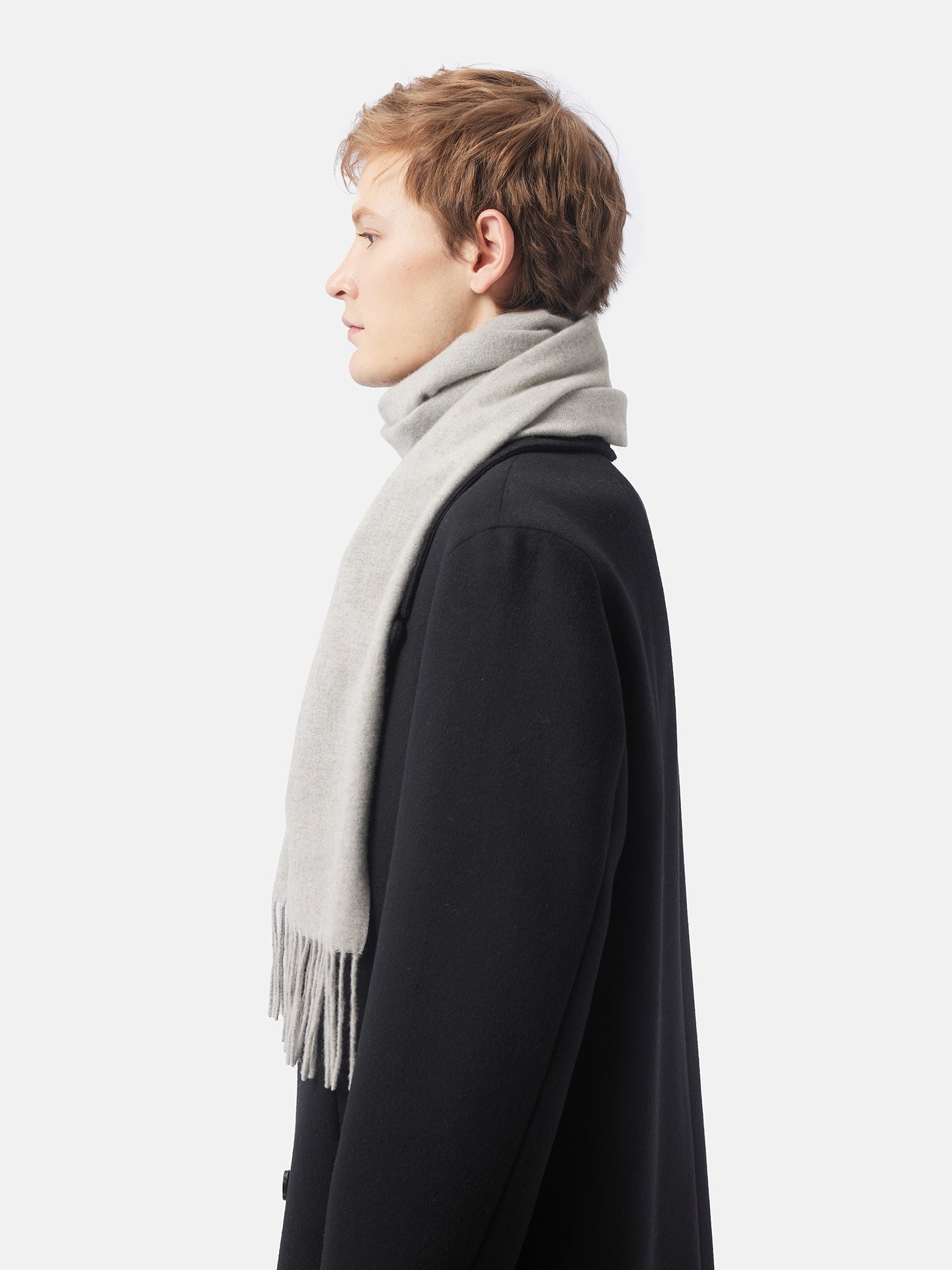 Cashmere Fringed Scarf